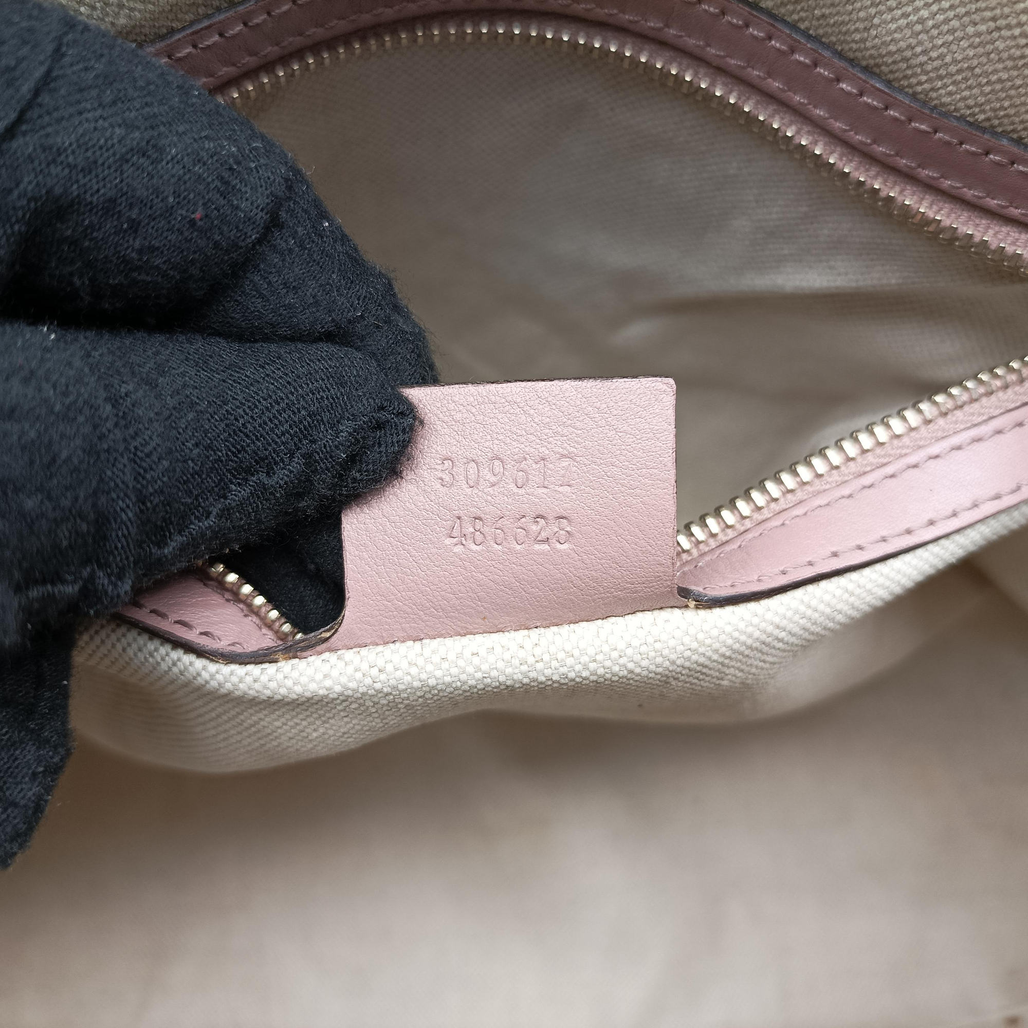 Microguccissima Beige Patent Leather 309617 B014877768マイクログッチシマ ベージュ パテント 309617 B014877768