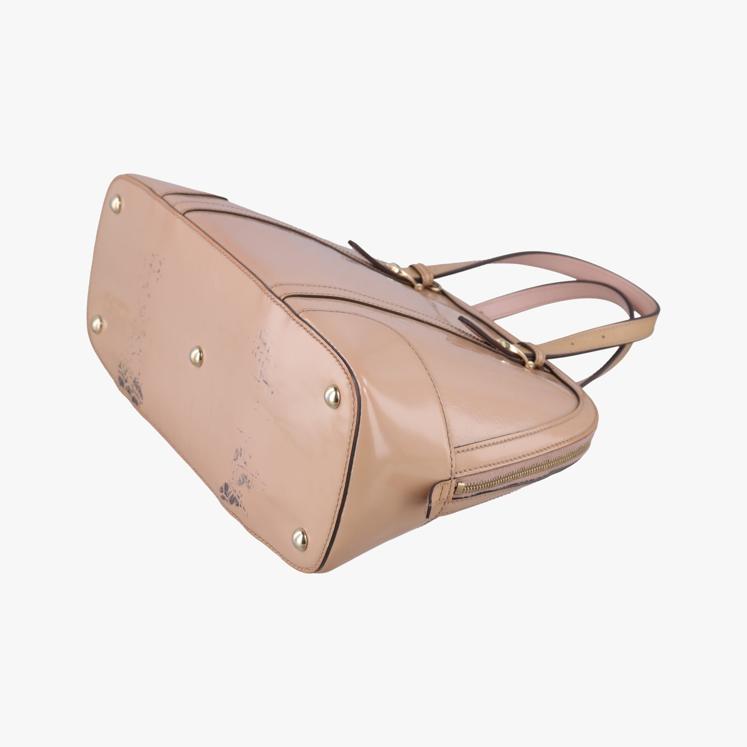 Microguccissima Beige Patent Leather 309617 B014877768マイクログッチシマ ベージュ パテント 309617 B014877768