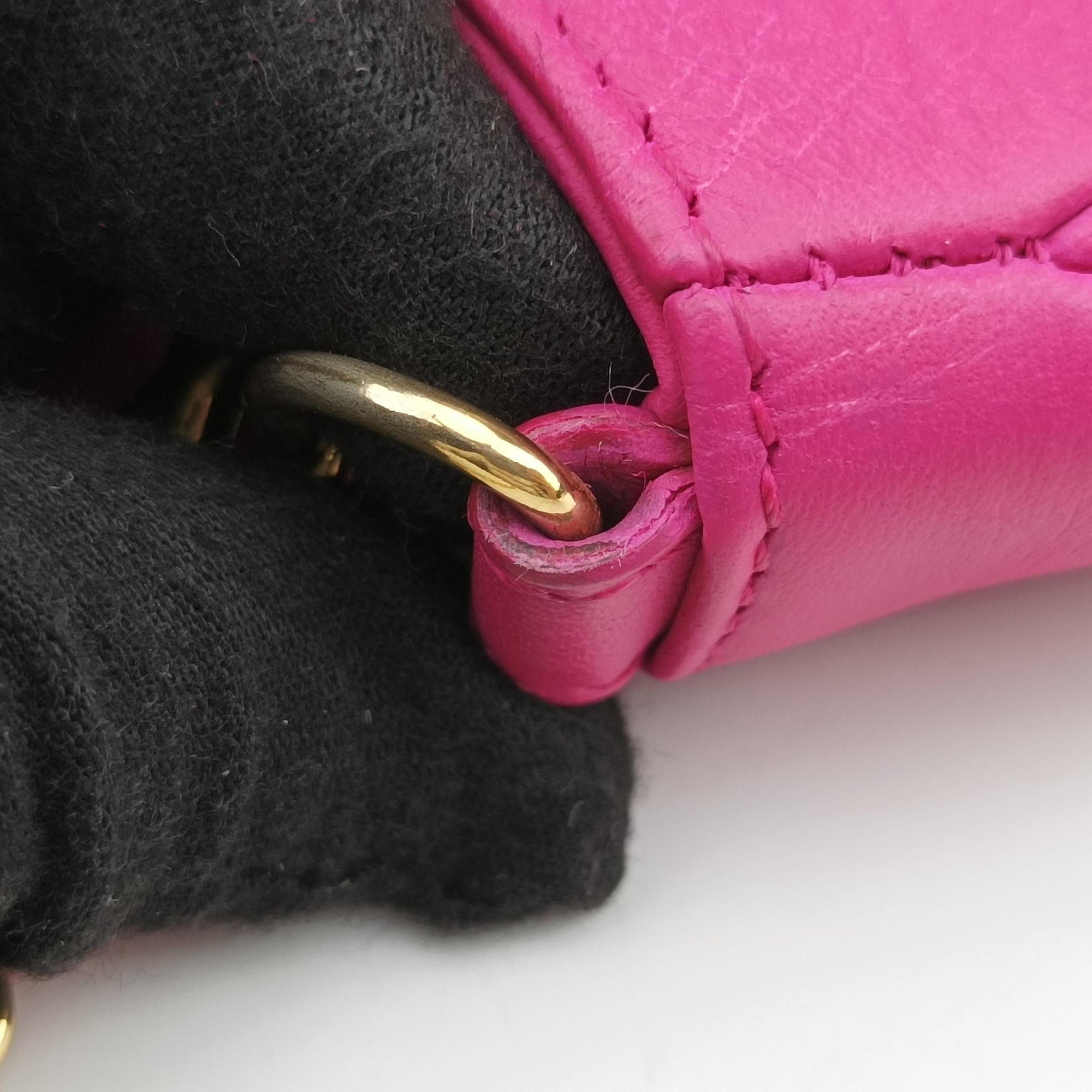 Fendista Pochette Rose Leather 8M0276 8M0276-ANG-128-2566フェンディスタ ポシェット ローズ レッド レザー 8M0276 8M0276-ANG-128-2566
