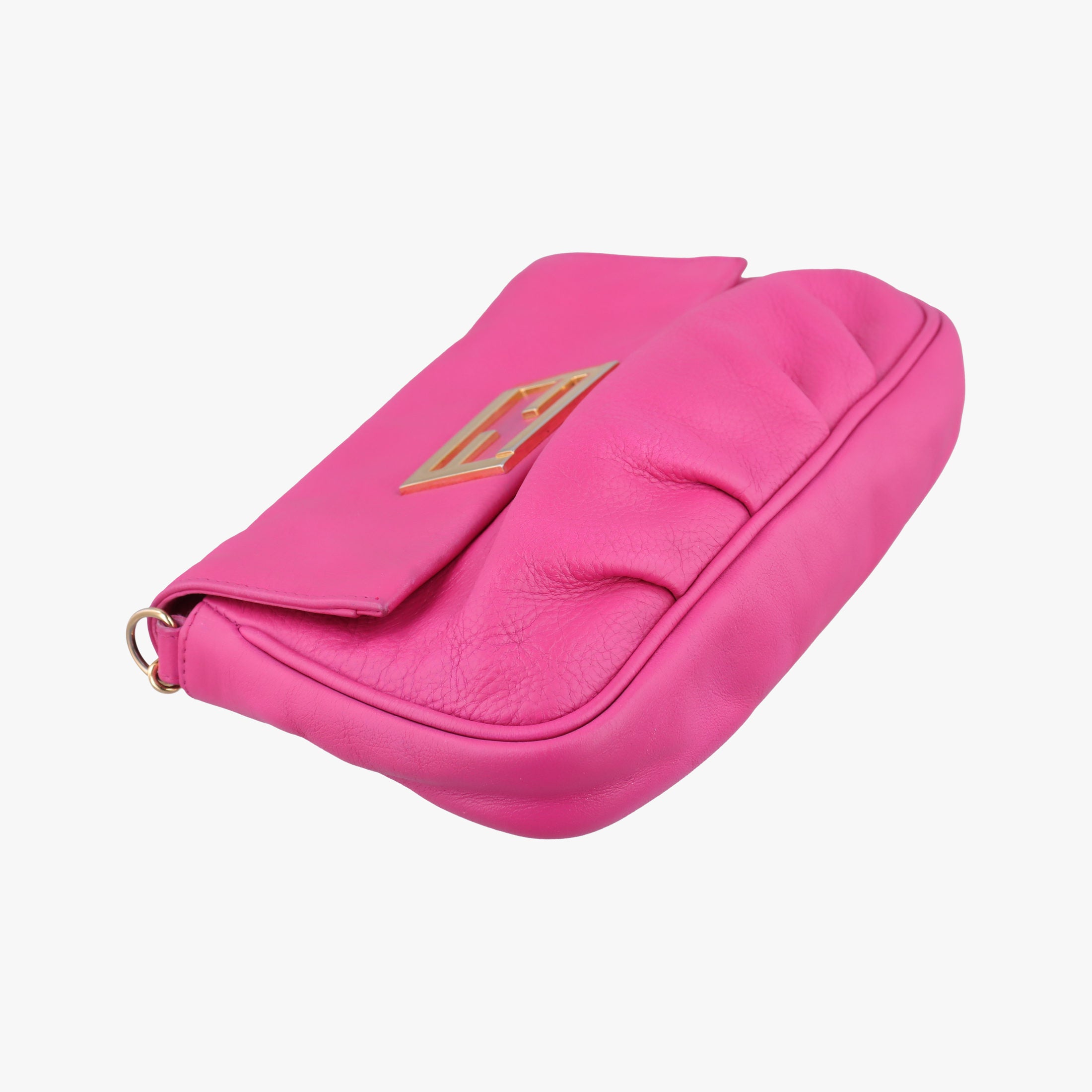 Fendista Pochette Rose Leather 8M0276 8M0276-ANG-128-2566フェンディスタ ポシェット ローズ レッド レザー 8M0276 8M0276-ANG-128-2566