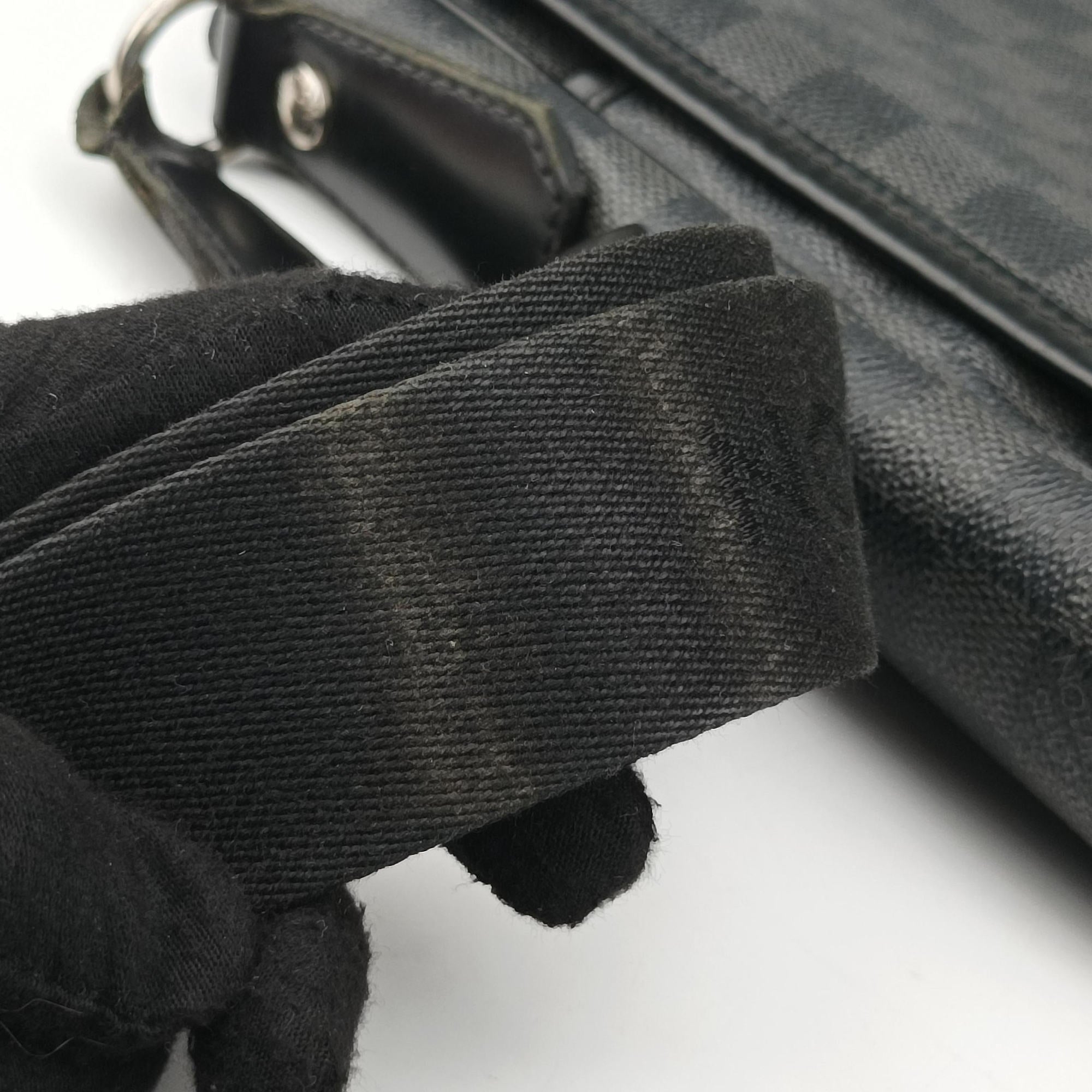 DANIEL MM Noir Damier GRAPHITE N58029 SP4170ダニエルMM ノワール ダミエ グラフィット N58029 SP4170