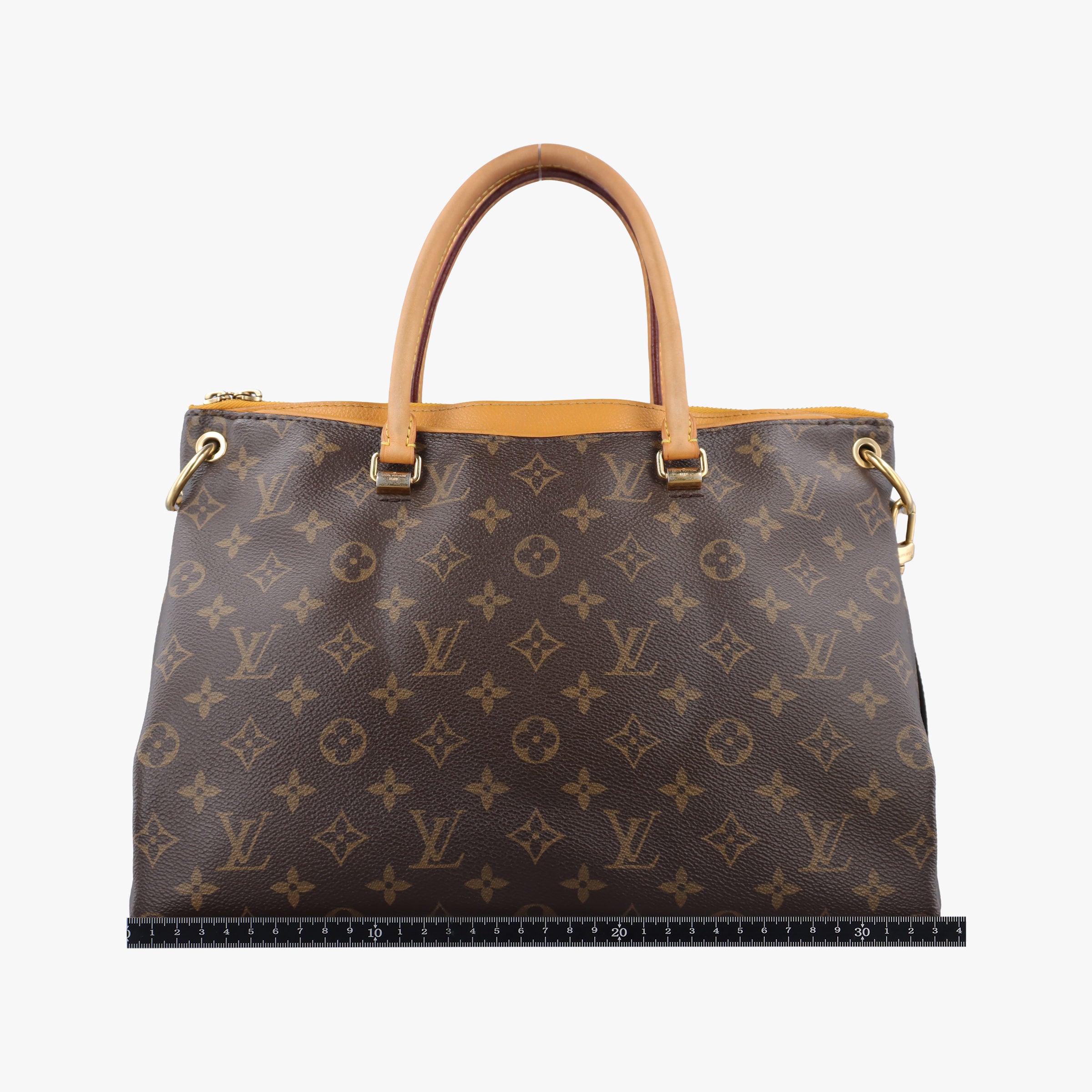 PALLAS brown×SAFRAN Monogram Canvas×calf leather M40929 SP4133パラス モノグラム/ブラウン×サフラン モノグラムキャンバス×カーフレザー M40929 SP4133