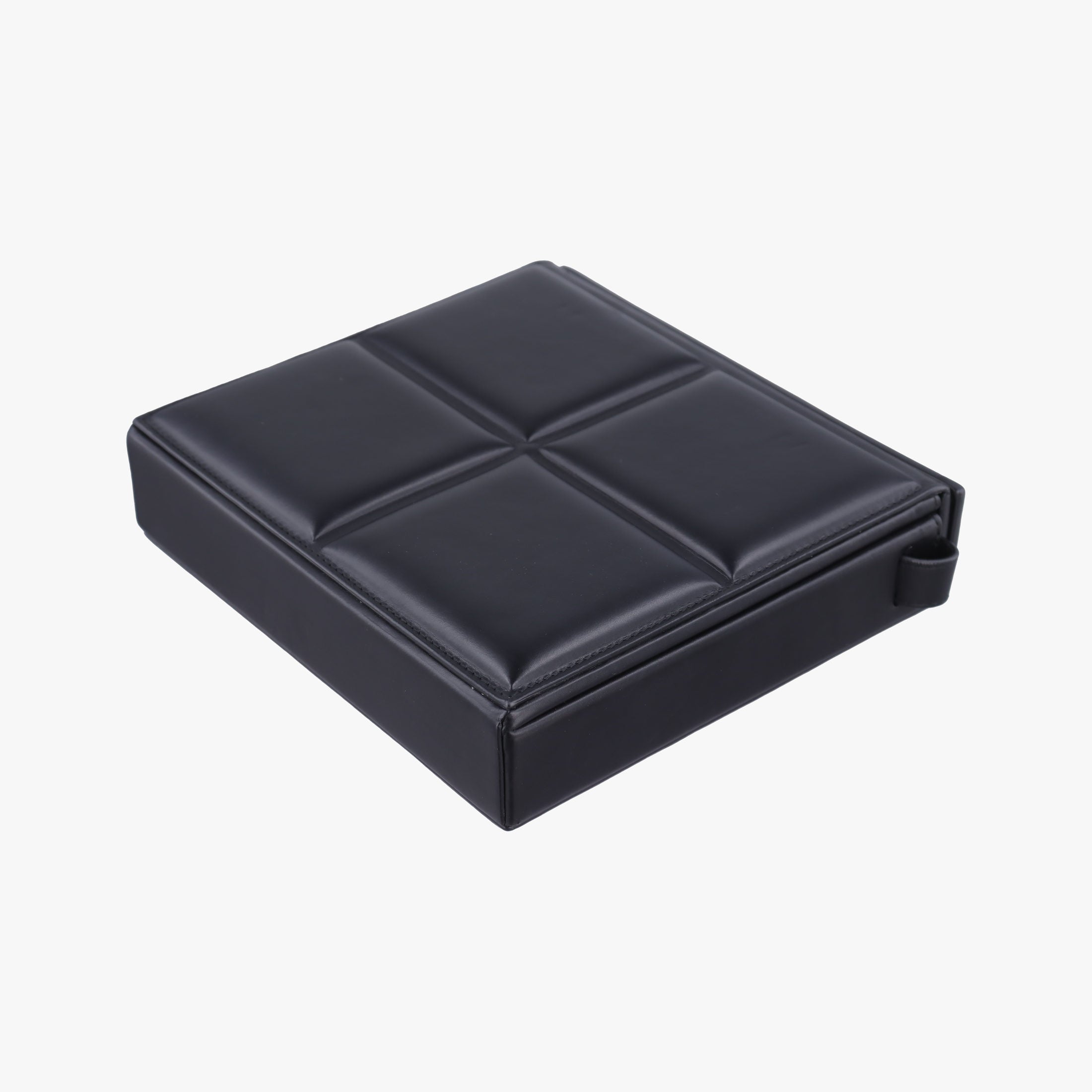 Padded Messenger Mini Trunk Black lambskin IC Chipパデッド メッセンジャー ミニトランク ブラック ラムスキン ICチップ