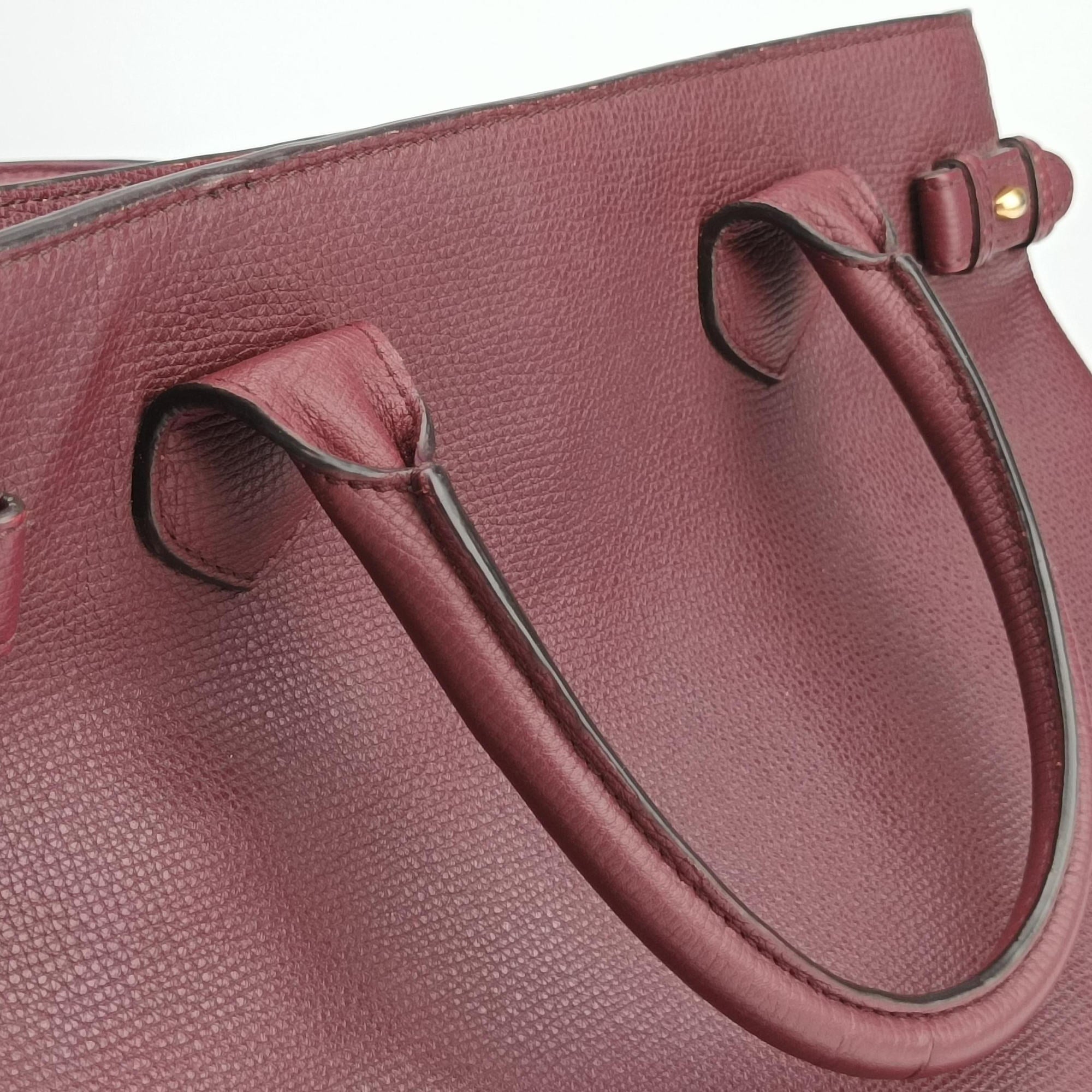 The Banner Burgundy×Multicolor Leather × canvas ITCFAND10SCA 3963037/65Fバナー ワインレッド×マルチカラー レザー×キャンバス ITCFAND10SCA 3963037/65F