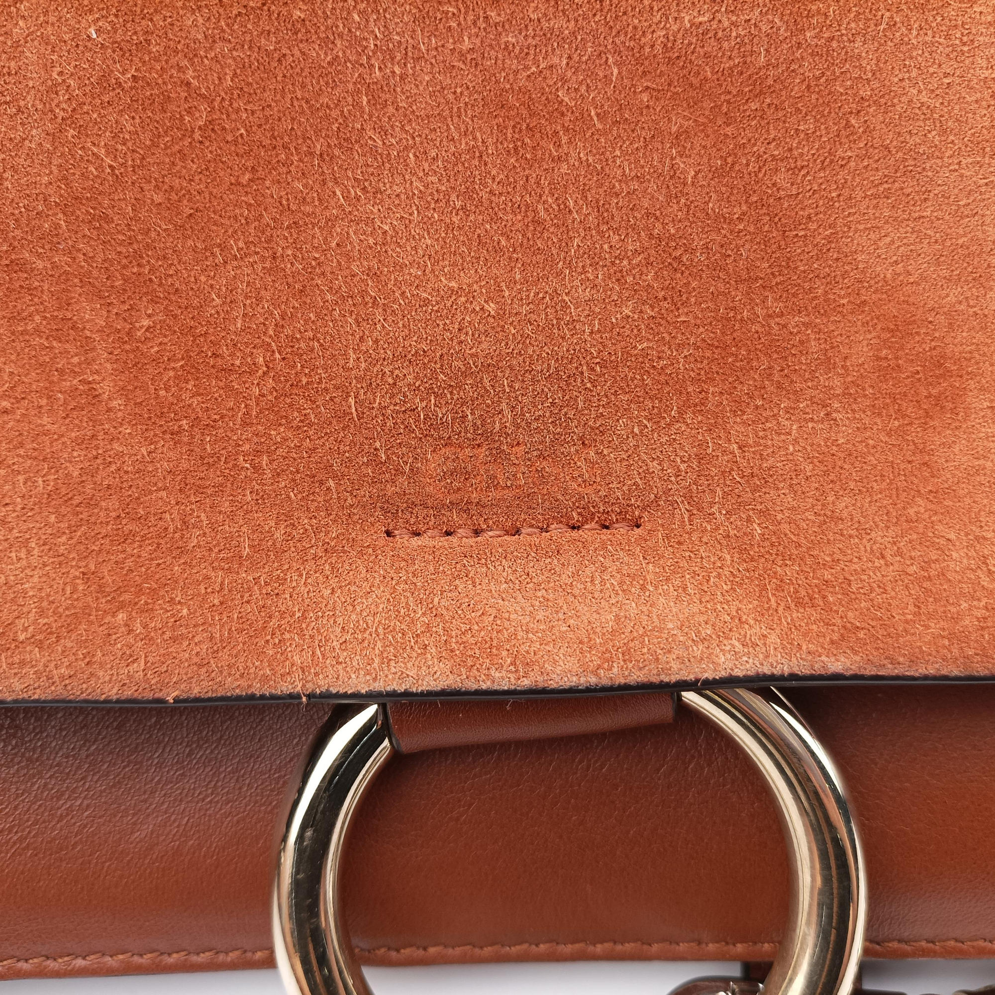 FAYE Brown Suede × leather 03-16-99-65フェイ ブラウン スエード×レザー 03-16-99-65