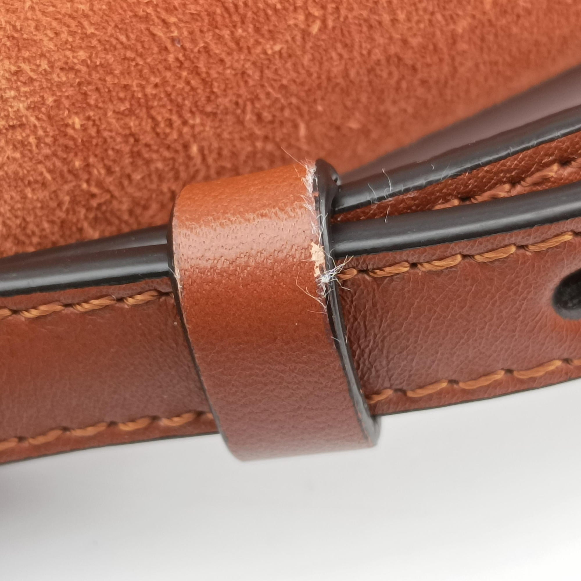 FAYE Brown Suede × leather 03-16-99-65フェイ ブラウン スエード×レザー 03-16-99-65