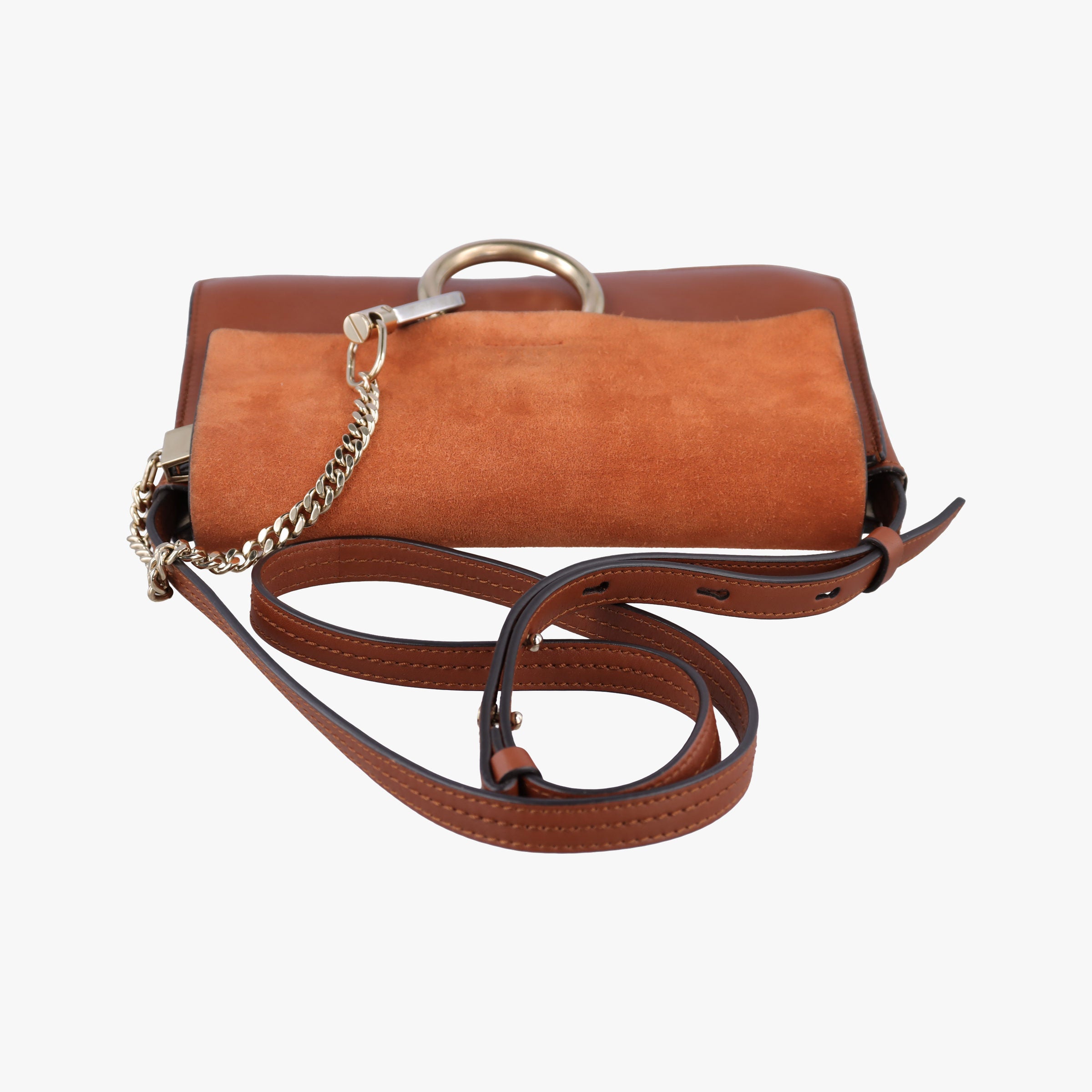 FAYE Brown Suede × leather 03-16-99-65フェイ ブラウン スエード×レザー 03-16-99-65