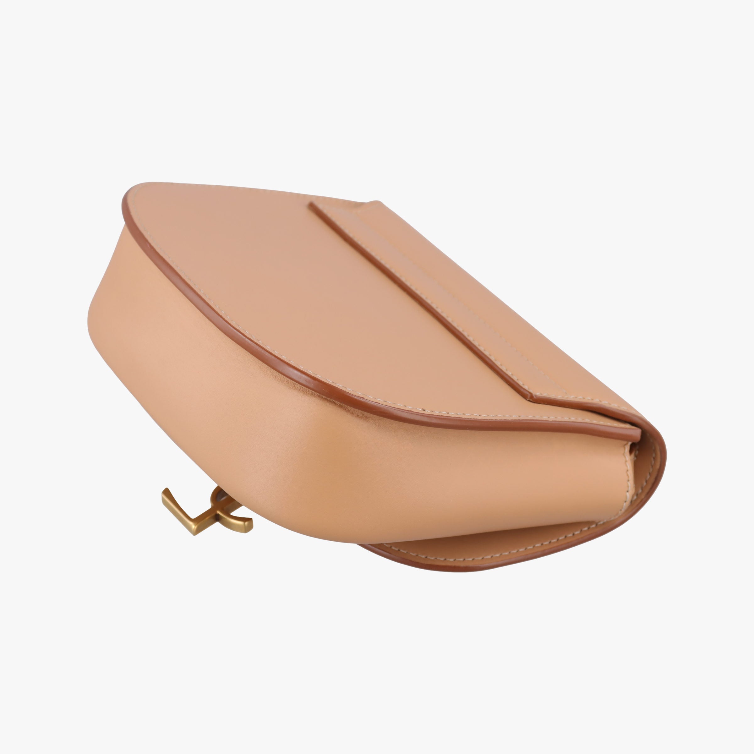 KAIA Beige Leather 619740 GNR619740.0920カイア ベージュ レザー 619740 GNR619740.0920