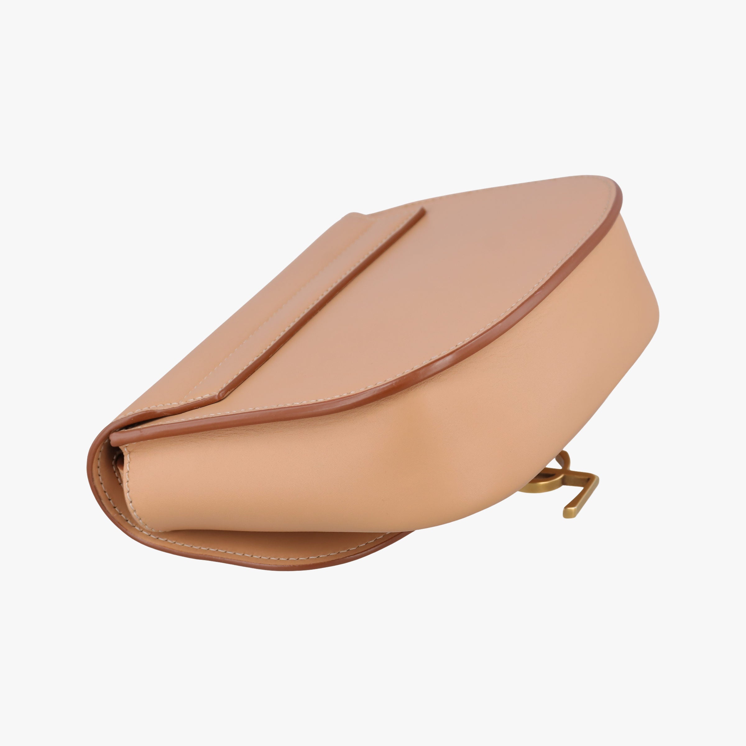 KAIA Beige Leather 619740 GNR619740.0920カイア ベージュ レザー 619740 GNR619740.0920