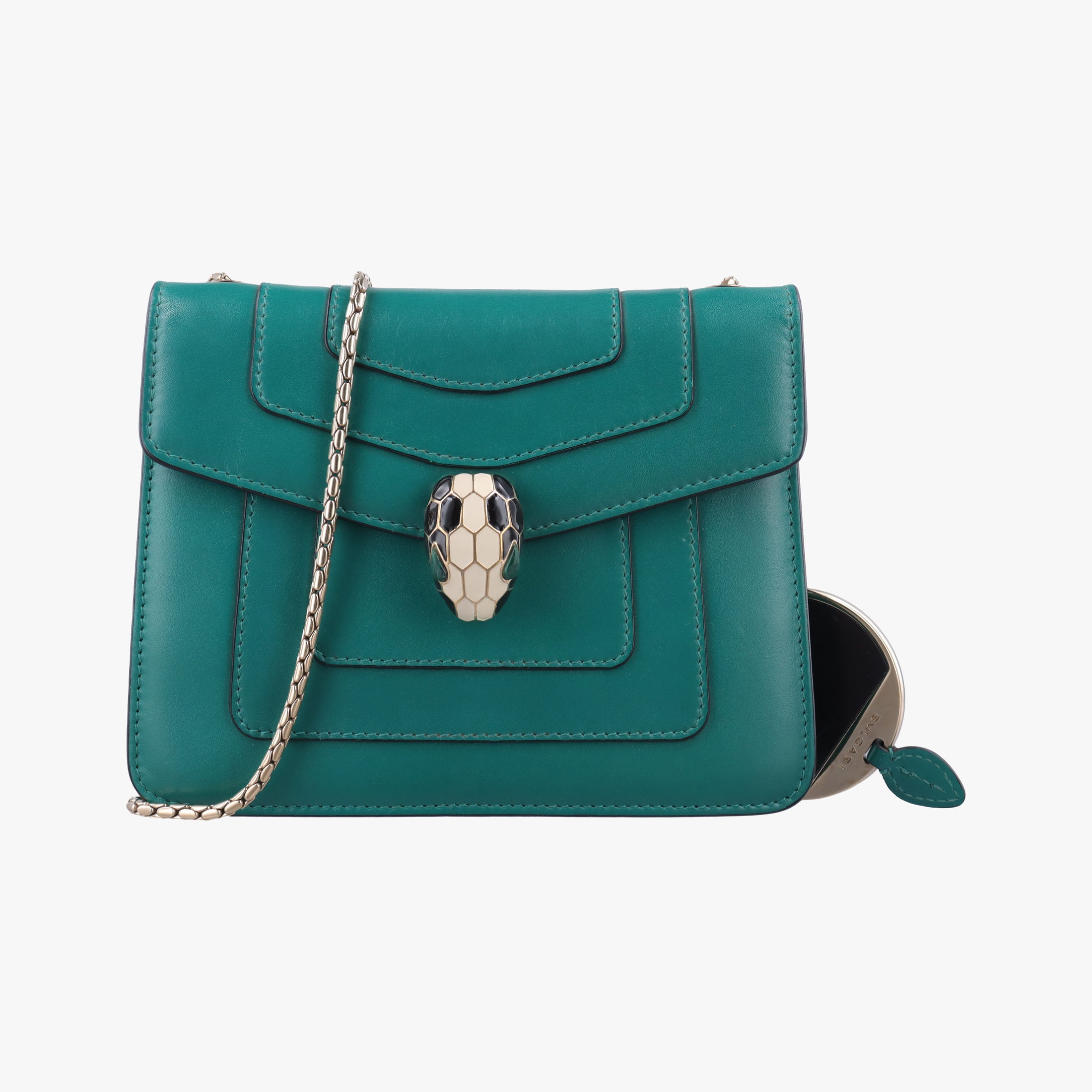 Serpenti Forever Green leather DG.A17.34560セルペンティ フォーエバー グリーン レザー DG.A17.34560