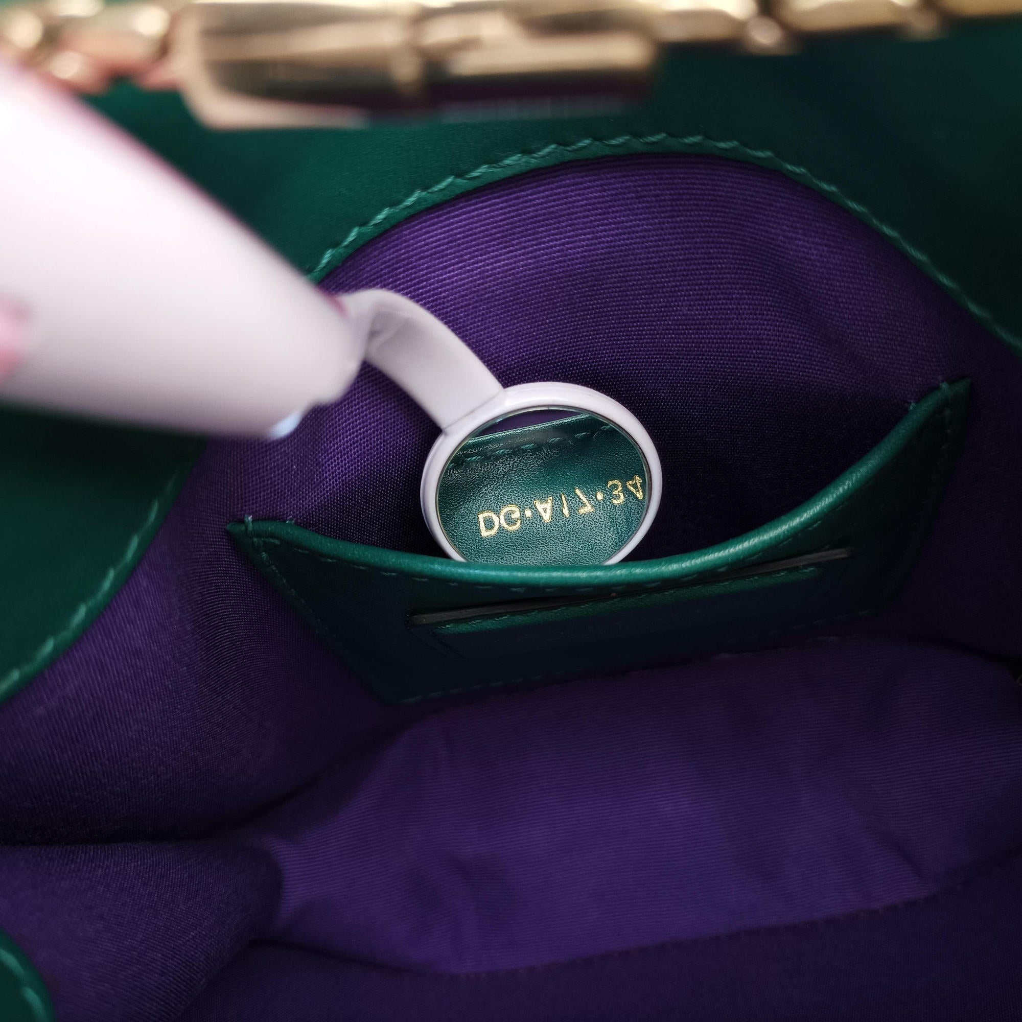 Serpenti Forever Green leather DG.A17.34560セルペンティ フォーエバー グリーン レザー DG.A17.34560