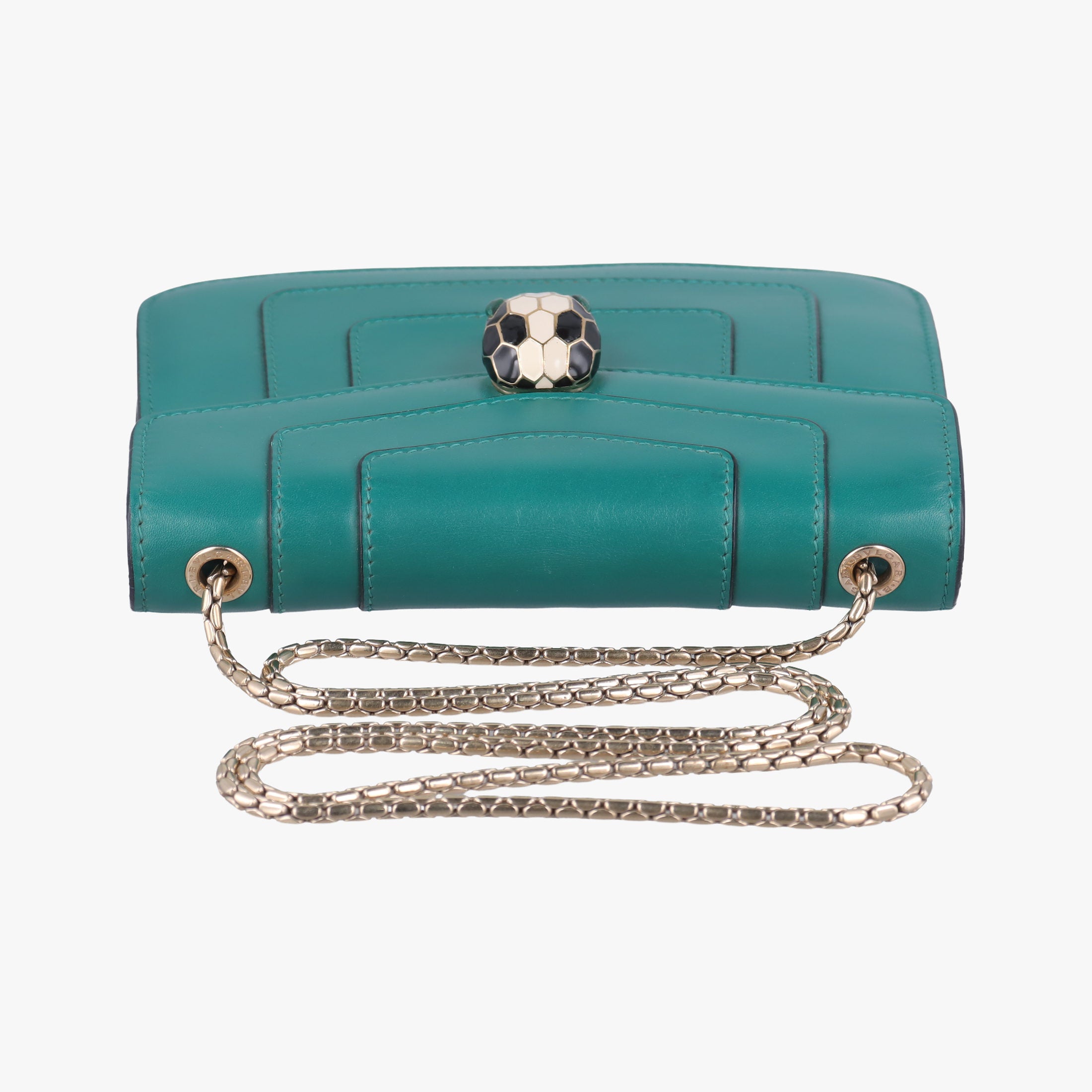 Serpenti Forever Green leather DG.A17.34560セルペンティ フォーエバー グリーン レザー DG.A17.34560