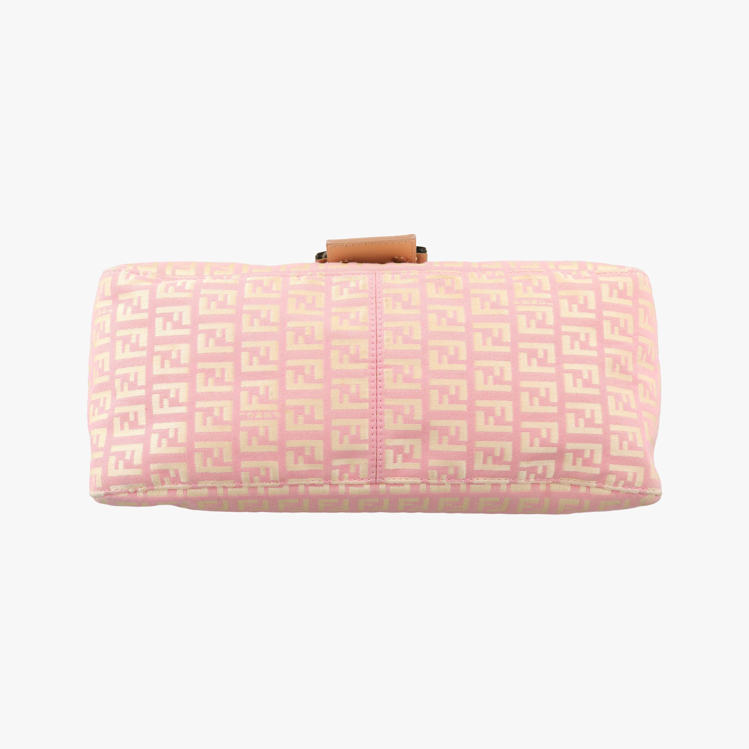 Mama Baguette Zucchino PinkxBeige Canvas 8BR001 Lot number unknownマンマバケット ズッキーノ柄 ピンクxベージュ キャンバス 8BR001 製番不明