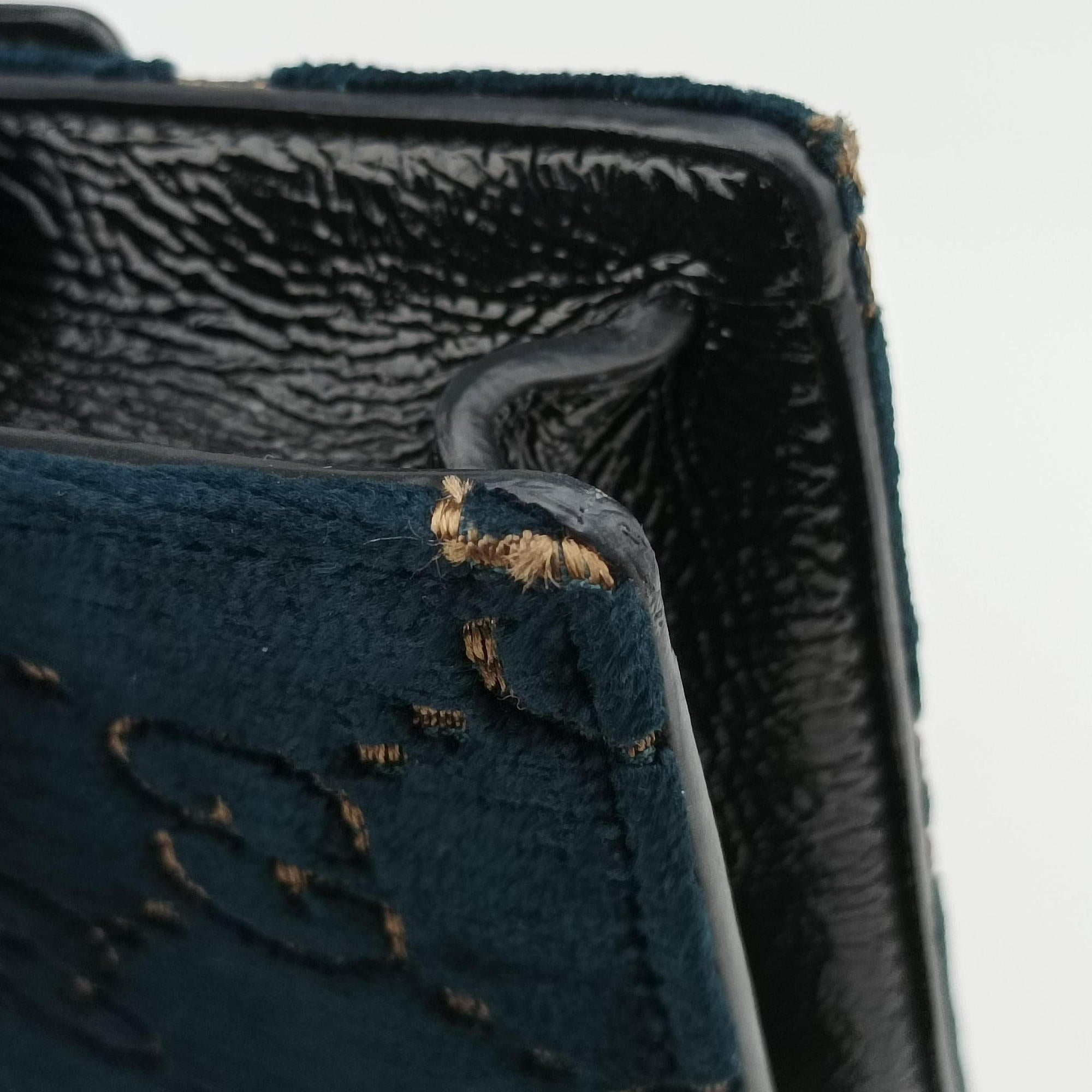 Dionysus Navy velour 476432 ディオニュソス ブルーブラック ベロア 476432