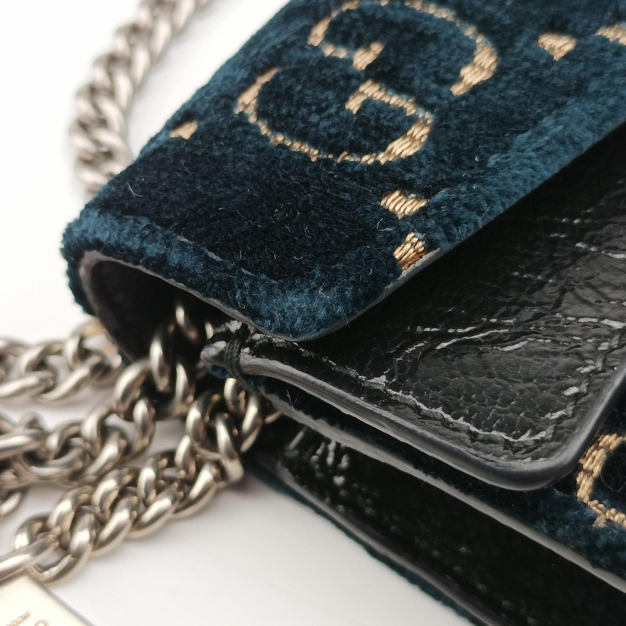 Dionysus Navy velour 476432 ディオニュソス ブルーブラック ベロア 476432