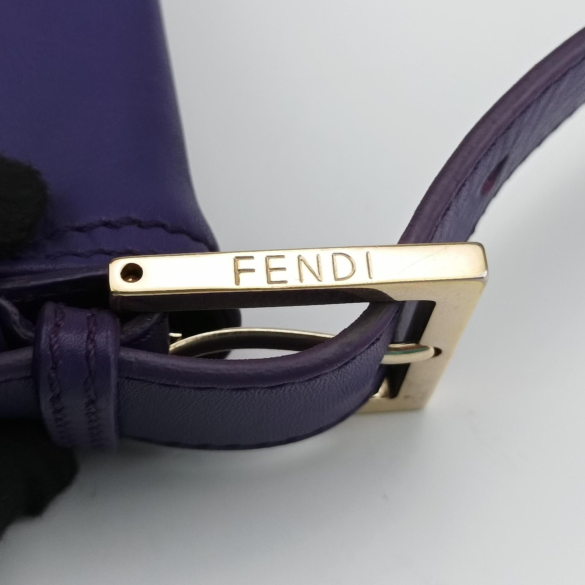 BAGUETTE Purple Leather 8BT180 8BT180-FQ5 119-2566マンマバケット パープル レザー 8BT180 8BT180-FQ5 119-2566