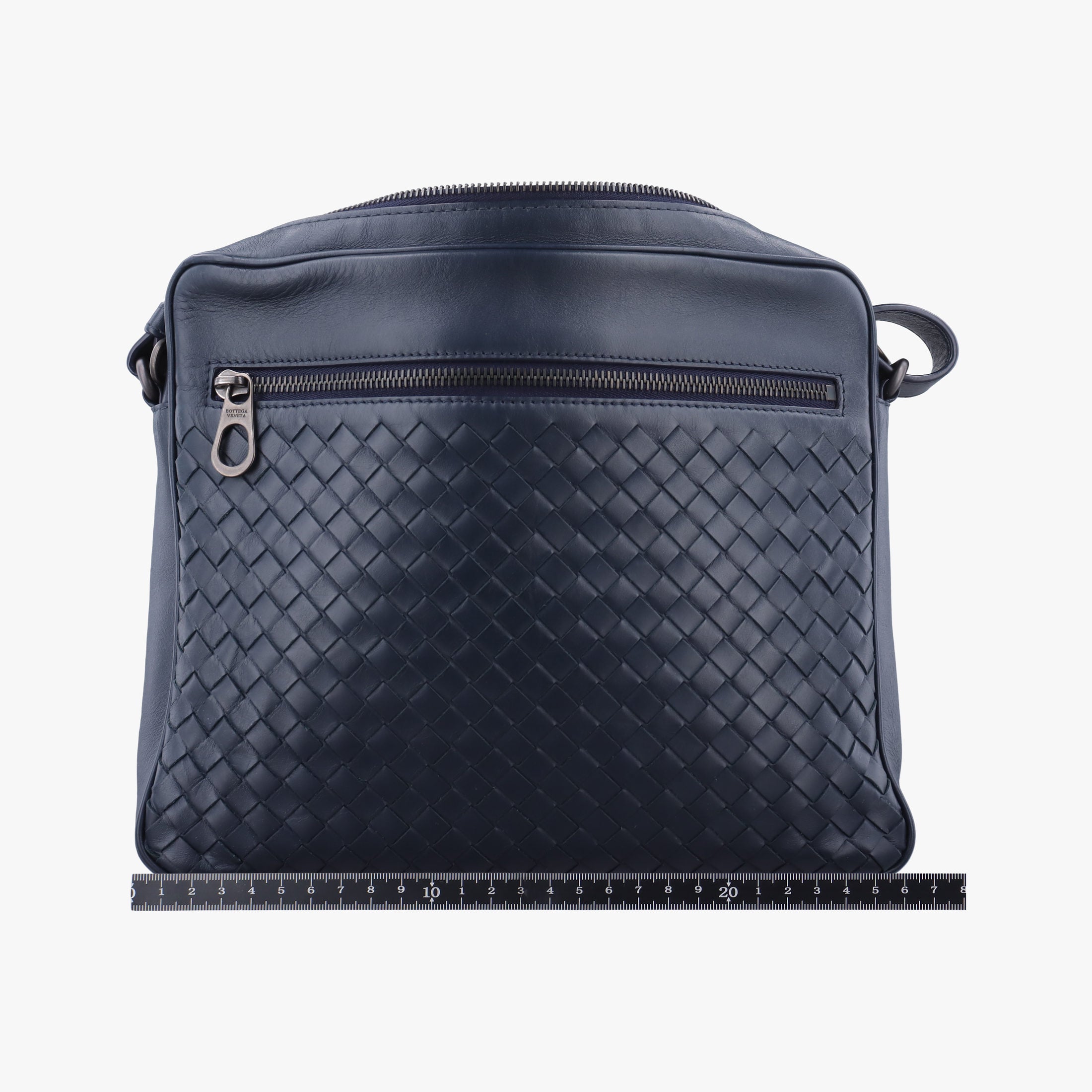 Intrecciato Navy lambskin B07532575Mイントレチャート ネイビー ラムスキン B07532575M