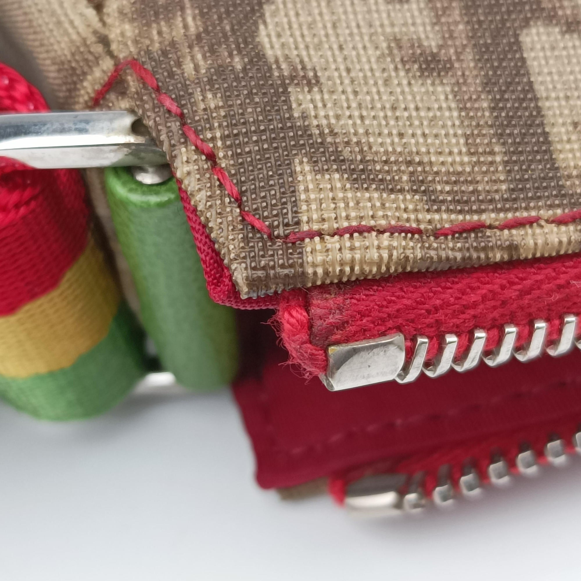 Rasta Trotter Messenger beige×Multicolour PVC coated canvas x leather 05RU 0074ラスタトロッターメッセンジャー ベージュ×マルチカラー PVCコーティングキャンバス×レザー 05RU 0074