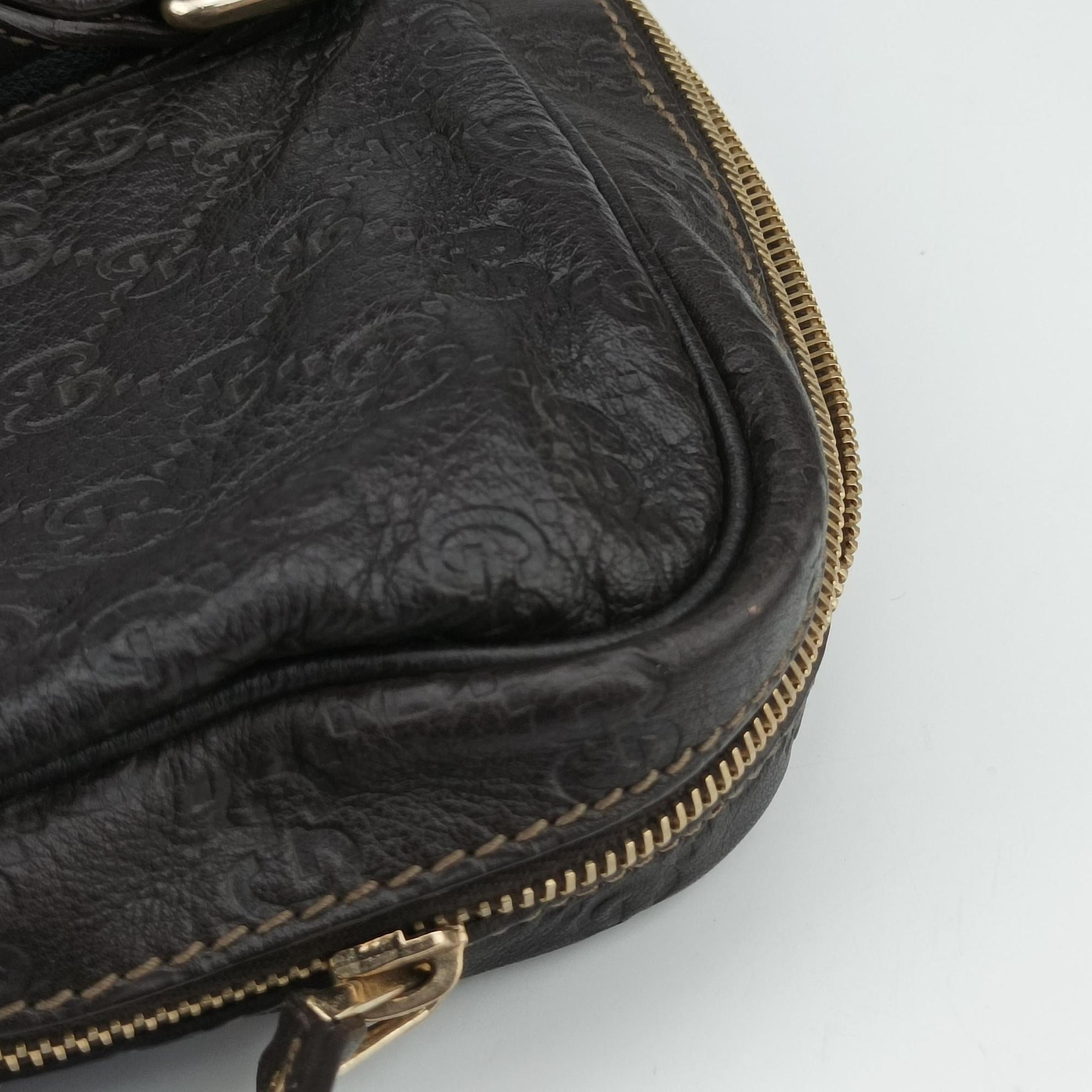 Guccissima Business Brown leather 201480 C8133351グッチシマ ビジネス ブラウン レザー 201480 C8133351