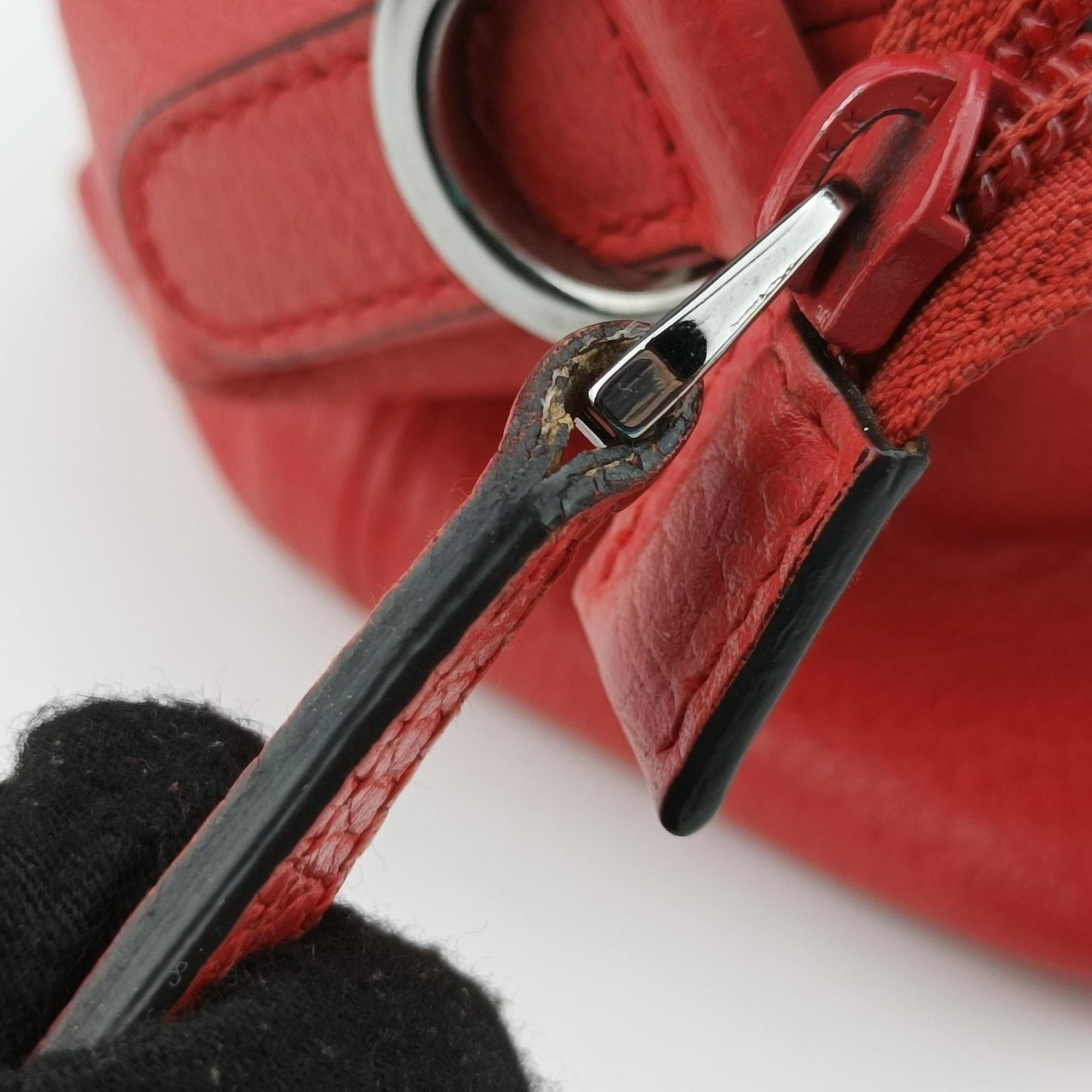 charm dome Red Leather 341503 G016658861チャーム ドーム レッド レザー 341503 G016658861