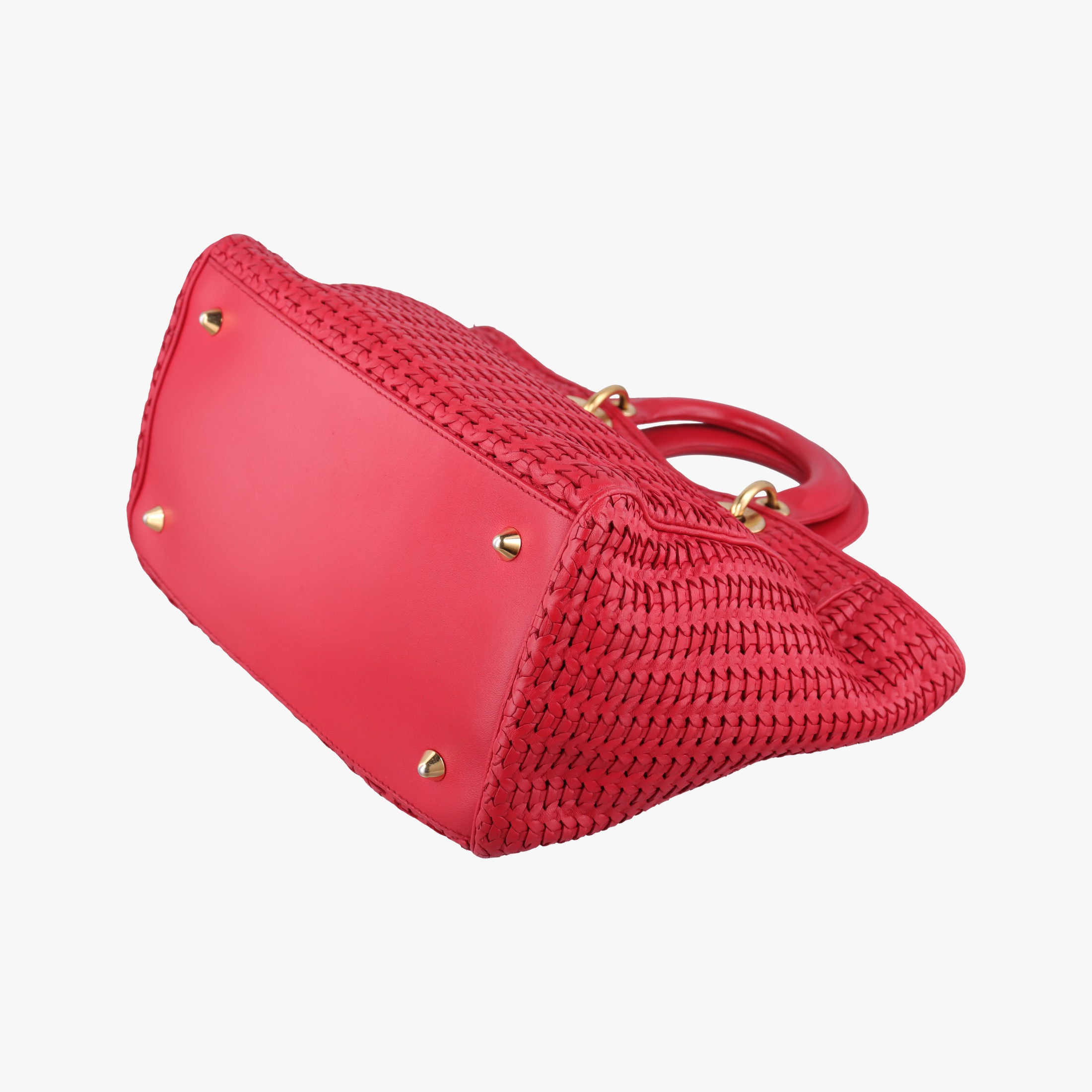 Soft Lady Dior Red lambskin 168-BM-0028ソフト レディディオール レッド ラムスキン 168-BM-0028