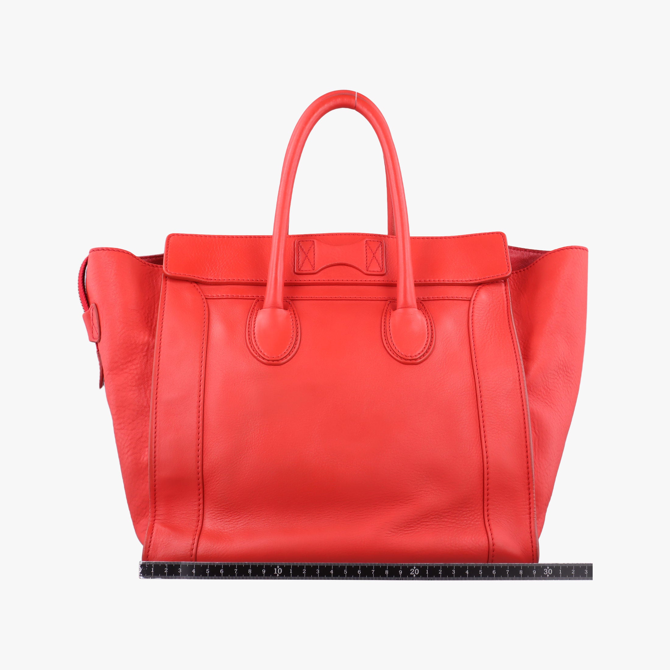 Luggage Mini Shopper Red Leather F-GA-0160ラゲージミニショッパー レッド レザー F-GA-0160