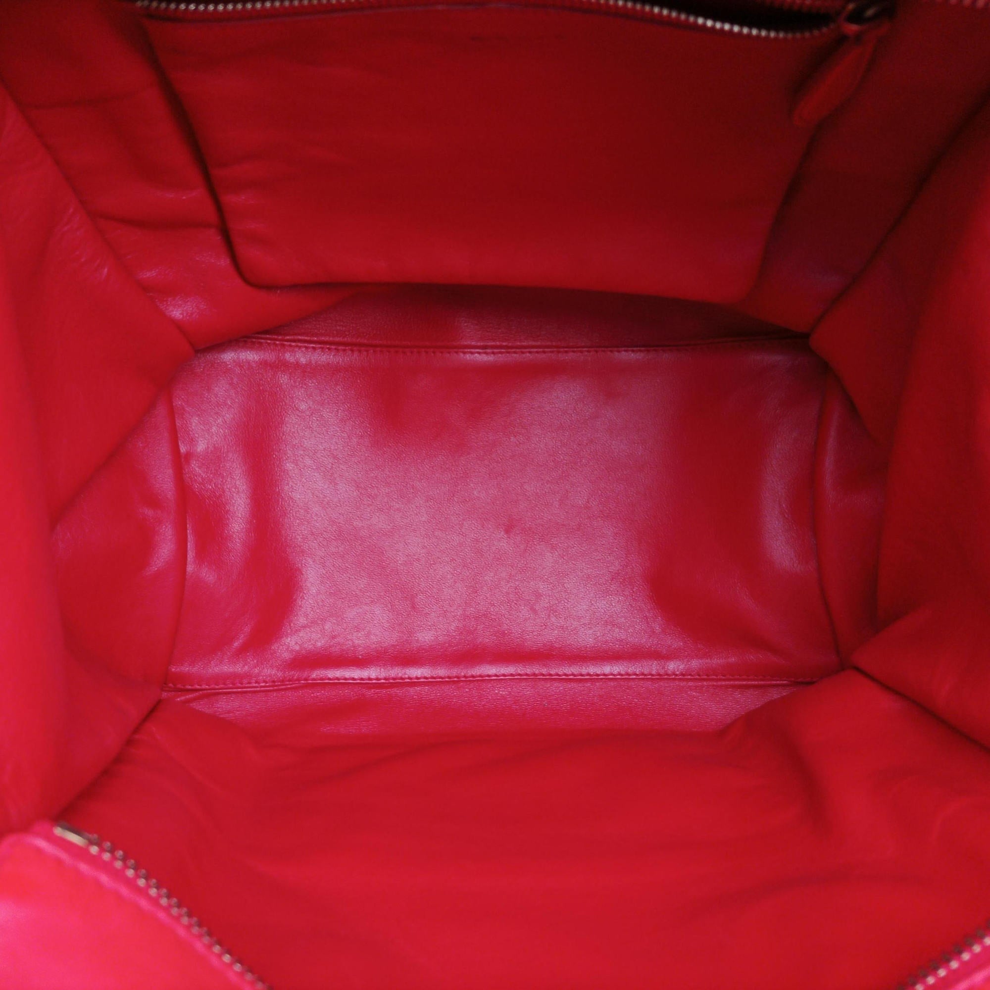 Luggage Mini Shopper Red Leather F-GA-0160ラゲージミニショッパー レッド レザー F-GA-0160