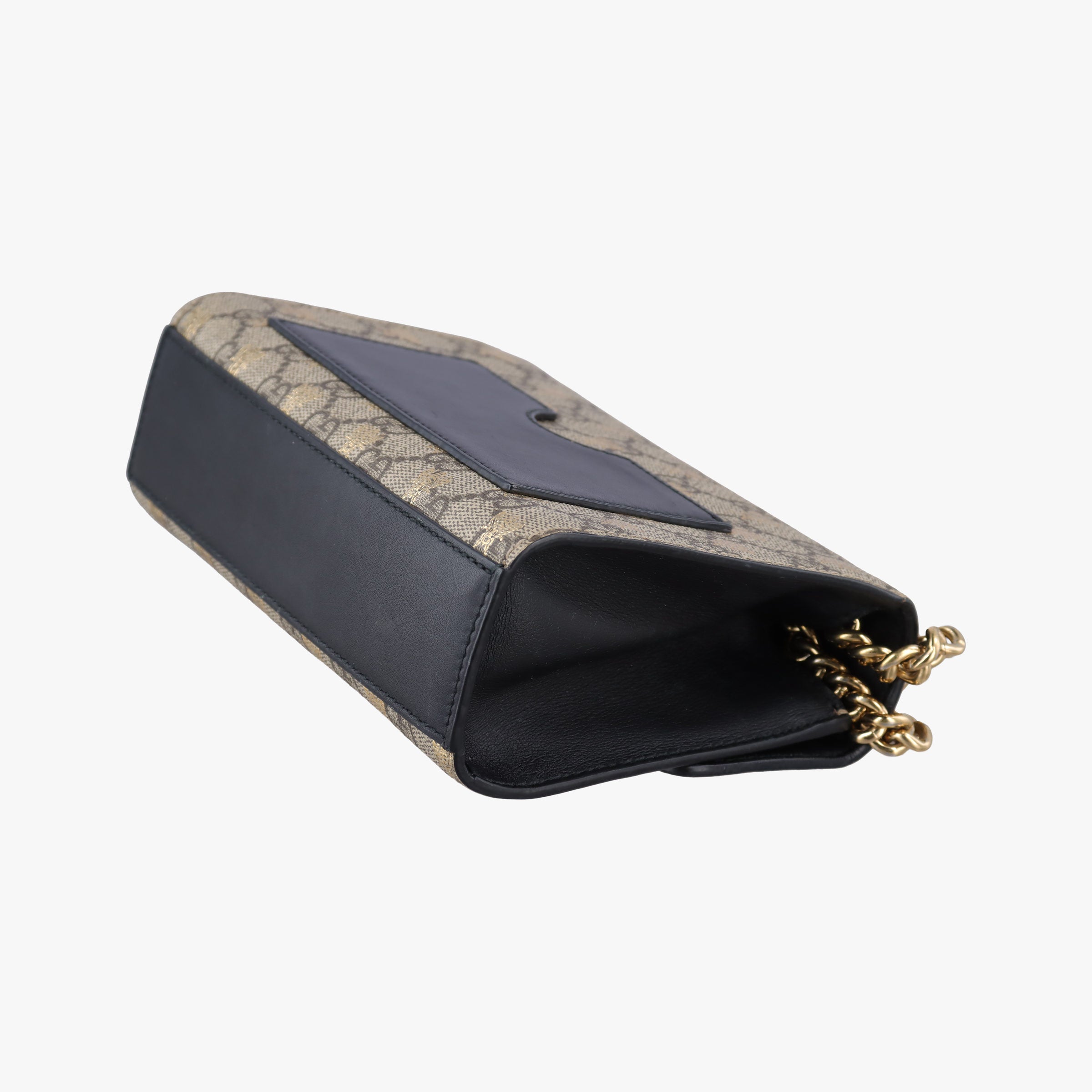 Padlock Brown PVC coated canvas 409487 F023573864パドロック ブラウン PVCコーティングキャンバス 409487 F023573864