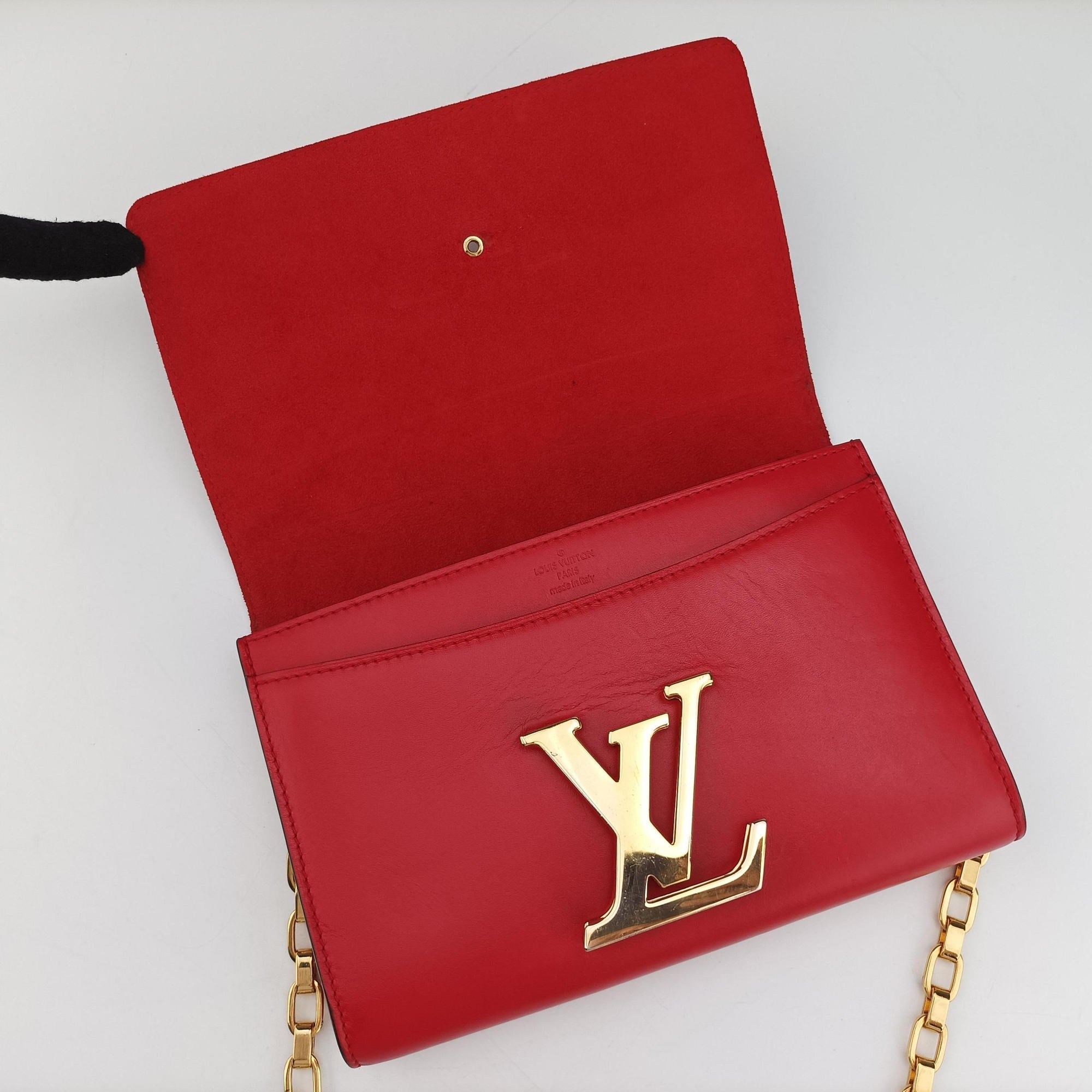 Pochette Louise GM Red leather M94647 PL4114ポシェット ルイーズGM レッド レザー M94647 PL4114