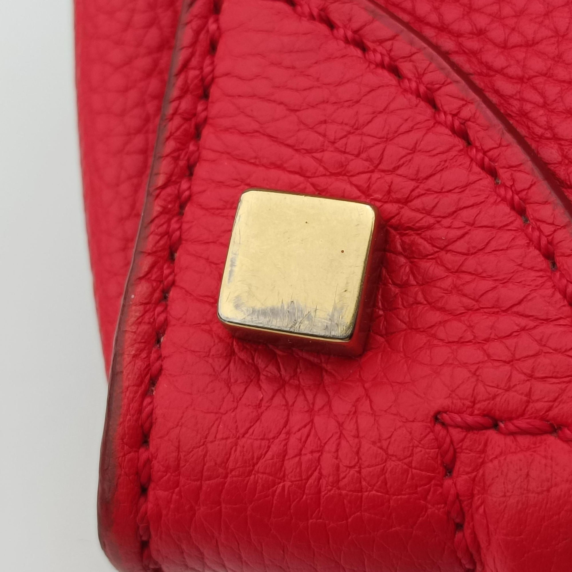 Luggage Micro shopper Red Leather W-SN-0171 W-MM-0181ラゲージマイクロショッパー レッド レザー W-SN-0171 W-MM-0181