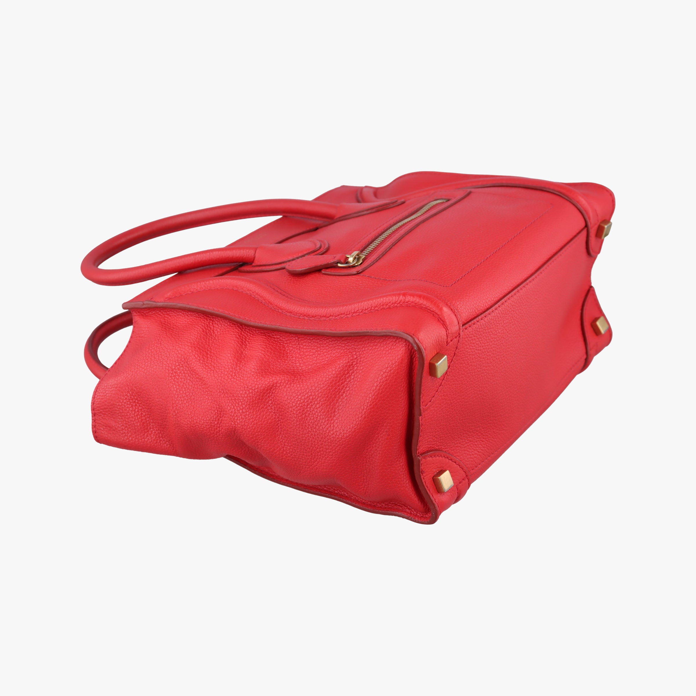 Luggage Micro shopper Red Leather W-SN-0171 W-MM-0181ラゲージマイクロショッパー レッド レザー W-SN-0171 W-MM-0181