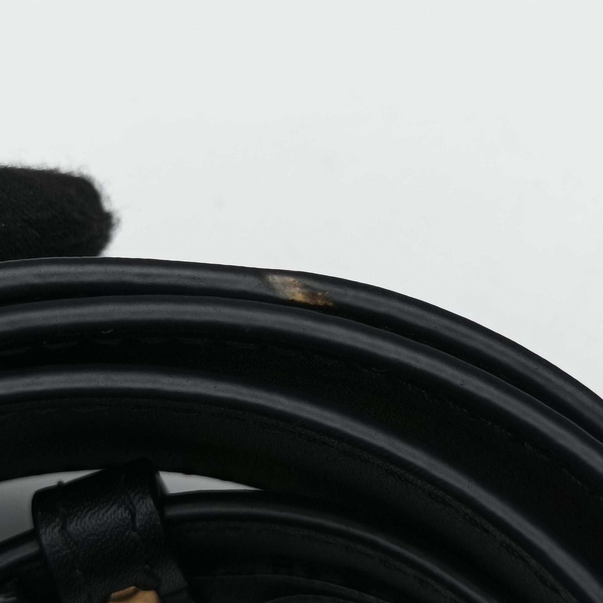 GG Marmont Black velour 476434 D025135970GGマーモント ブラック ベロア 476434 D025135970