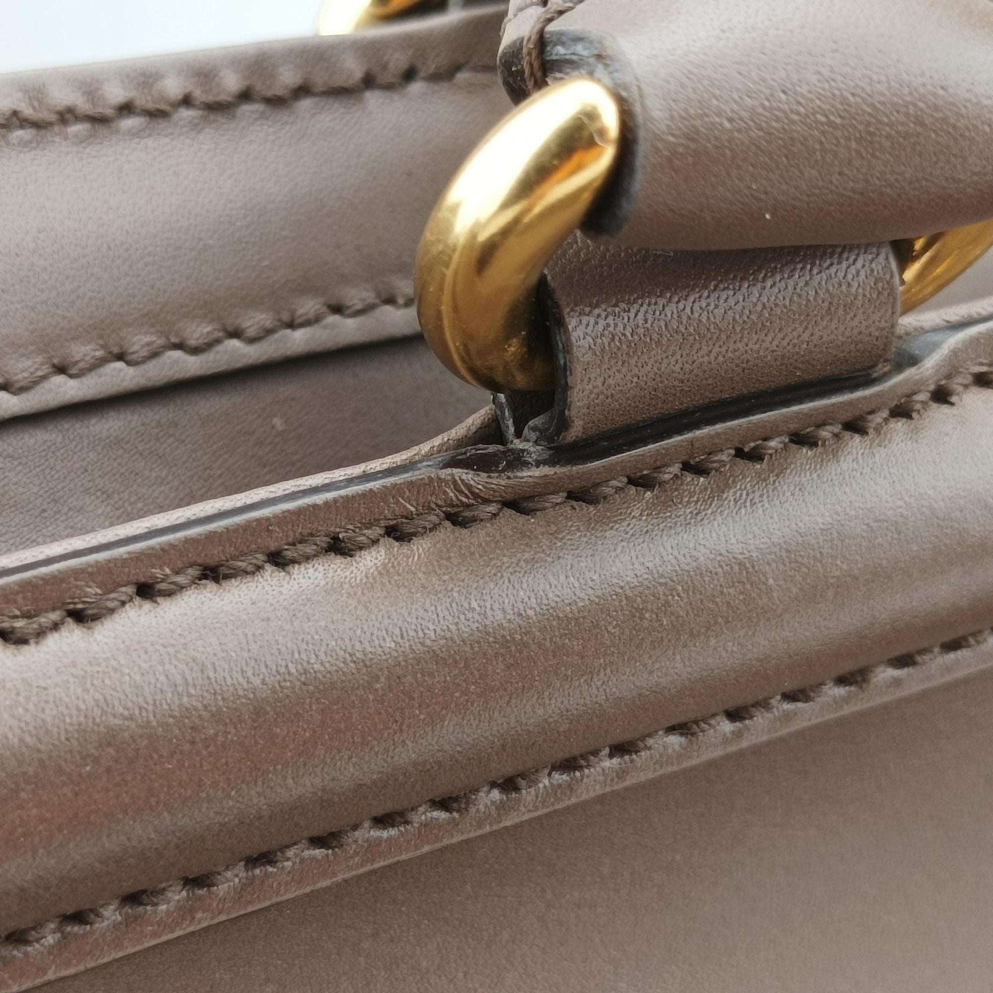 horse bit Grey Leather 296900 F012149062ホースビット グレー レザー 296900 F012149062