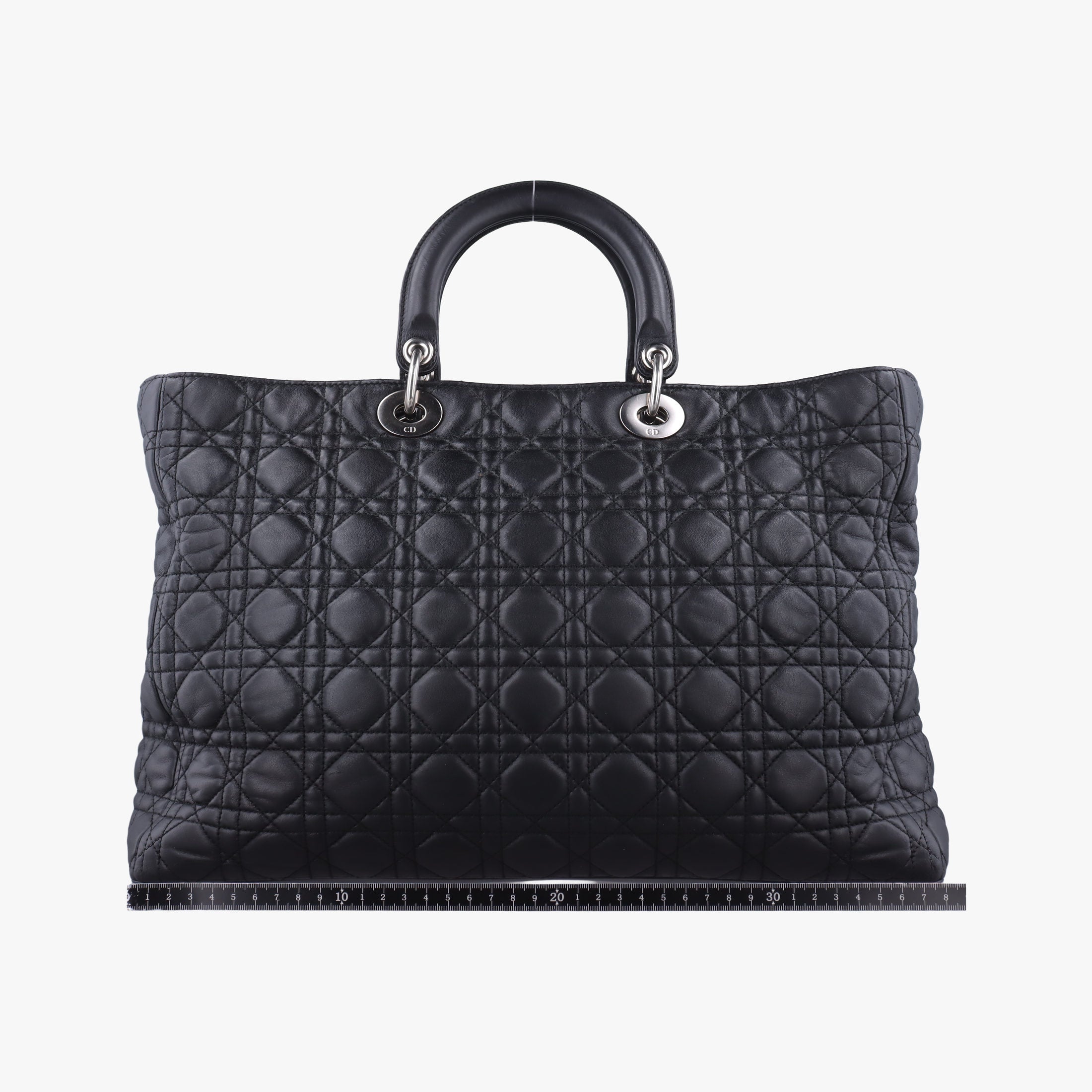 Lady Dior Black lambskin 26-MA-0120レディディオール ブラック ラムスキン 26-MA-0120
