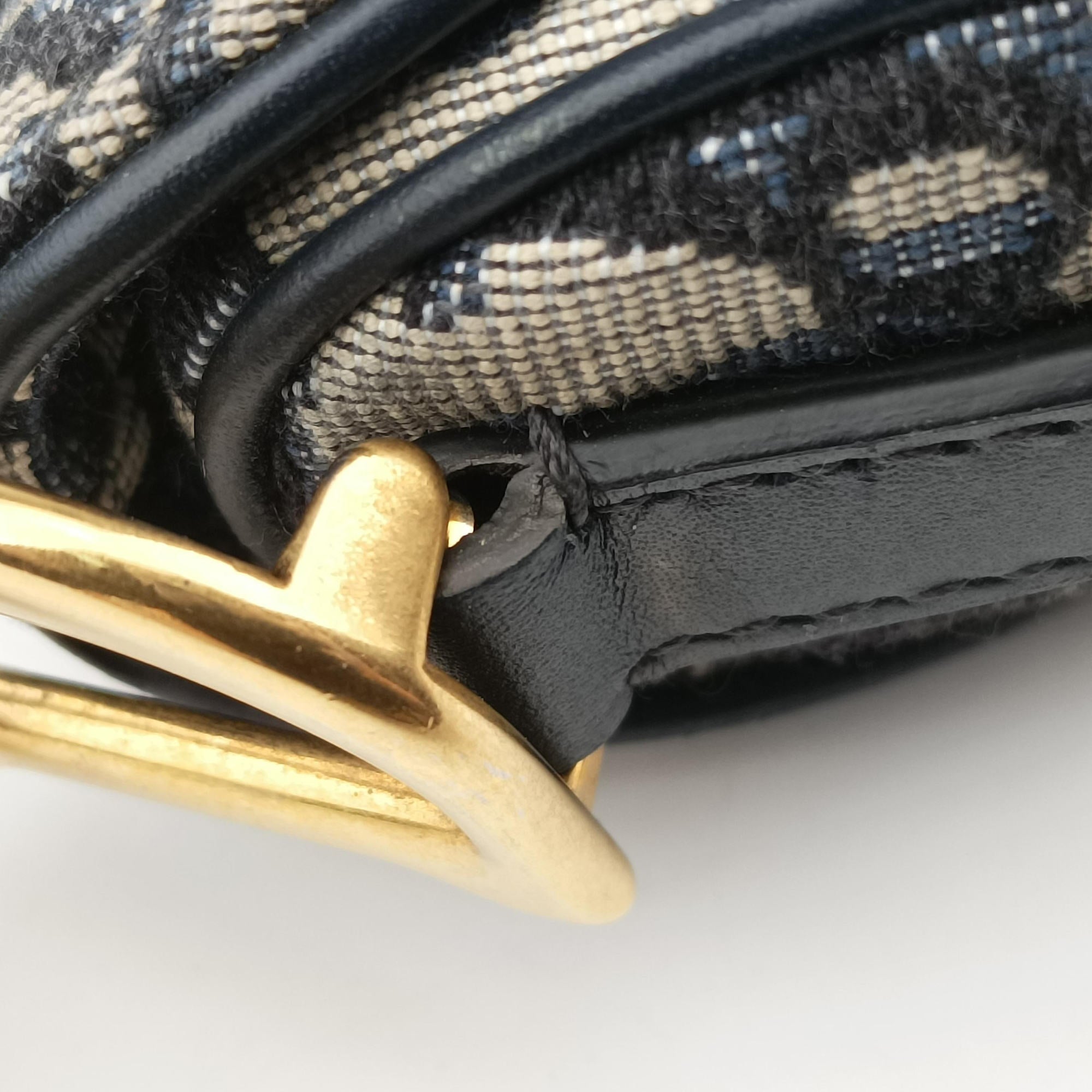 Saddle Navy Jacquard 05-RU-0169サドル ブルーブラック ジャガード 05-RU-0169