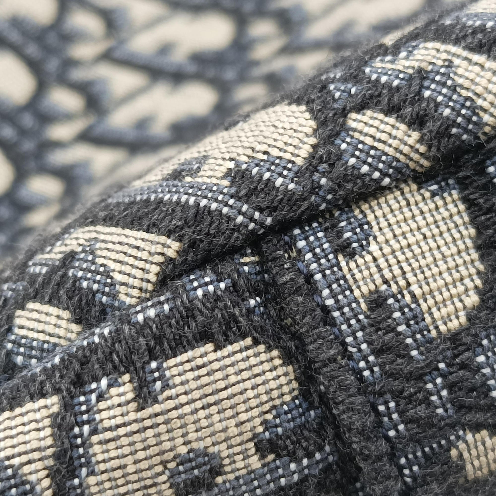 Saddle Navy Jacquard 29-BO-1200サドル ネイビー ジャガード 29-BO-1200