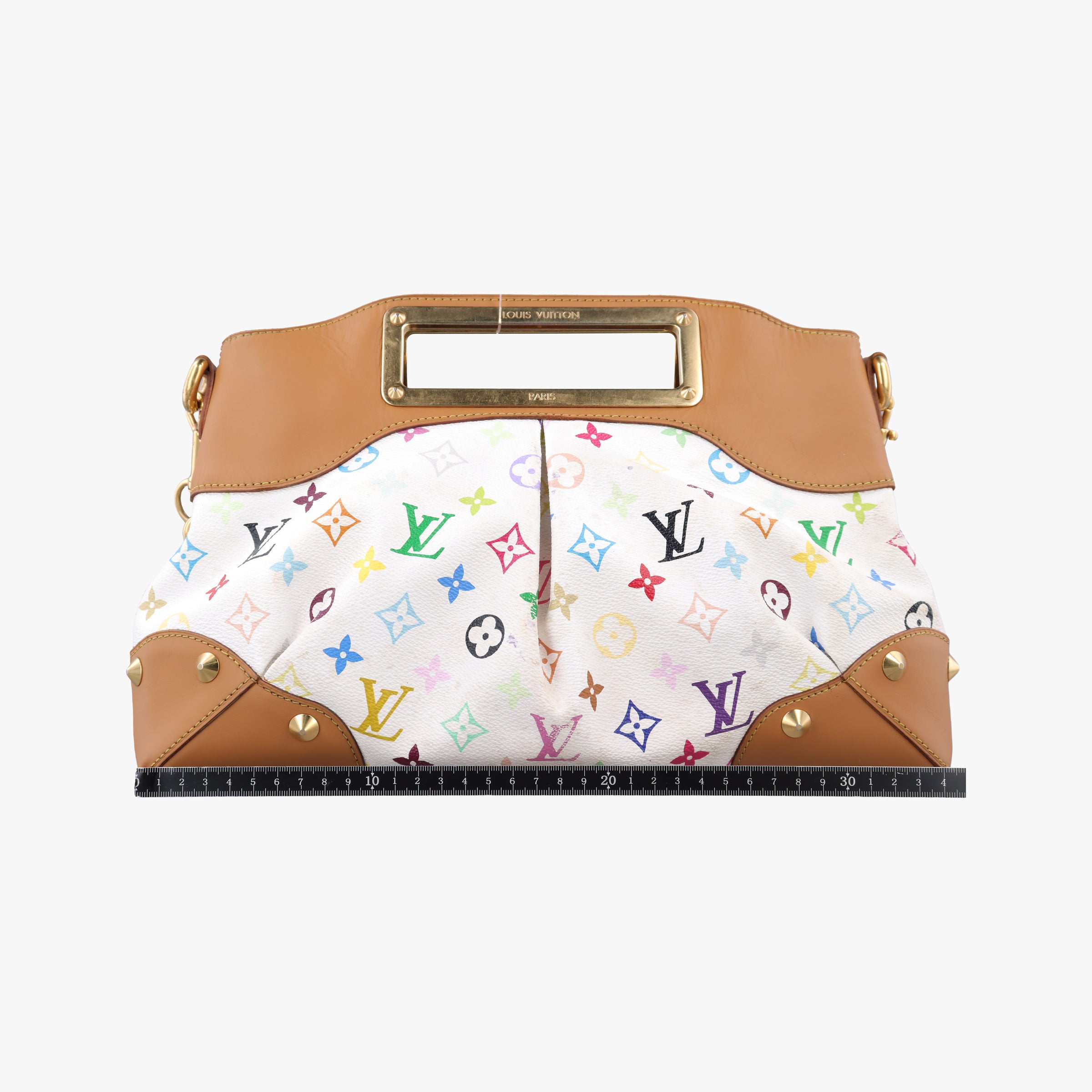 JUDY MM white Monogram Multicolor M40255 Lot number unknownジュディMM ブロン モノグラム マルチカラー M40255 製番不明