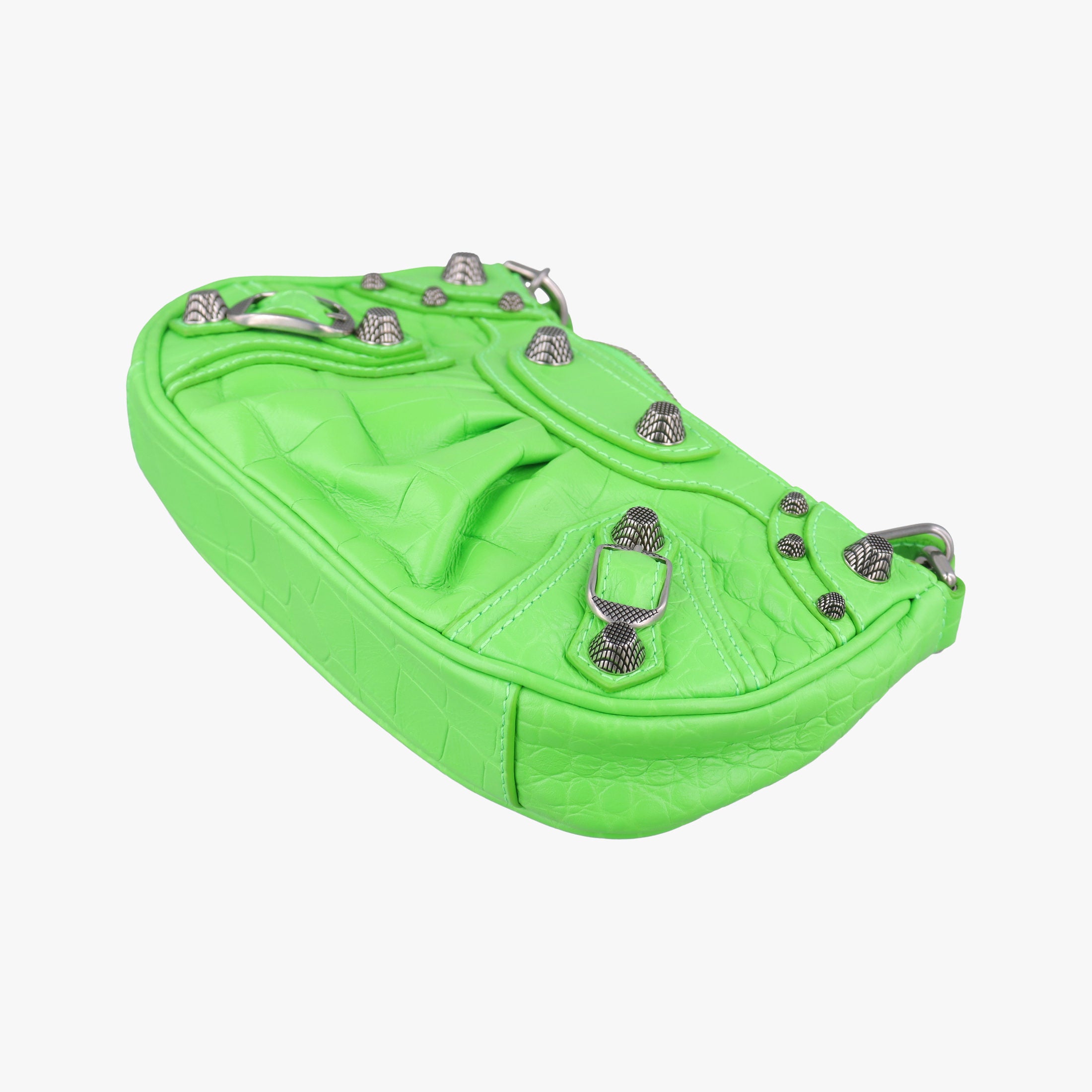 Le Cagole Green lambskin 695814.3817.Q.000959ルカゴール グリーン ラムスキン 695814.3817.Q.000959