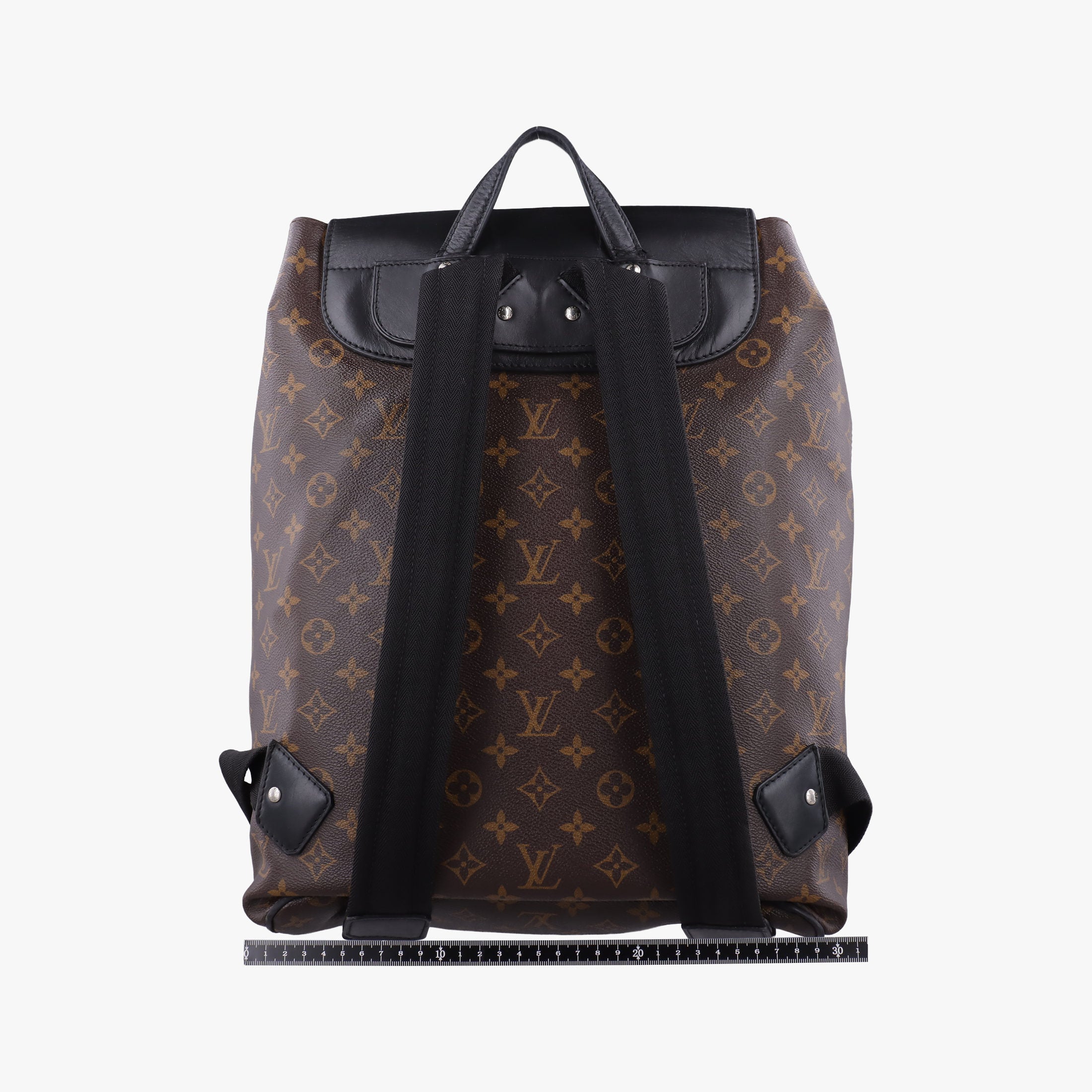 PALK Brown×black Monogram MACASSAR×calf leather M40637 SR2185パルク モノグラム/ブラウン×ブラック モノグラム マカサー×カーフレザー M40637 SR2185