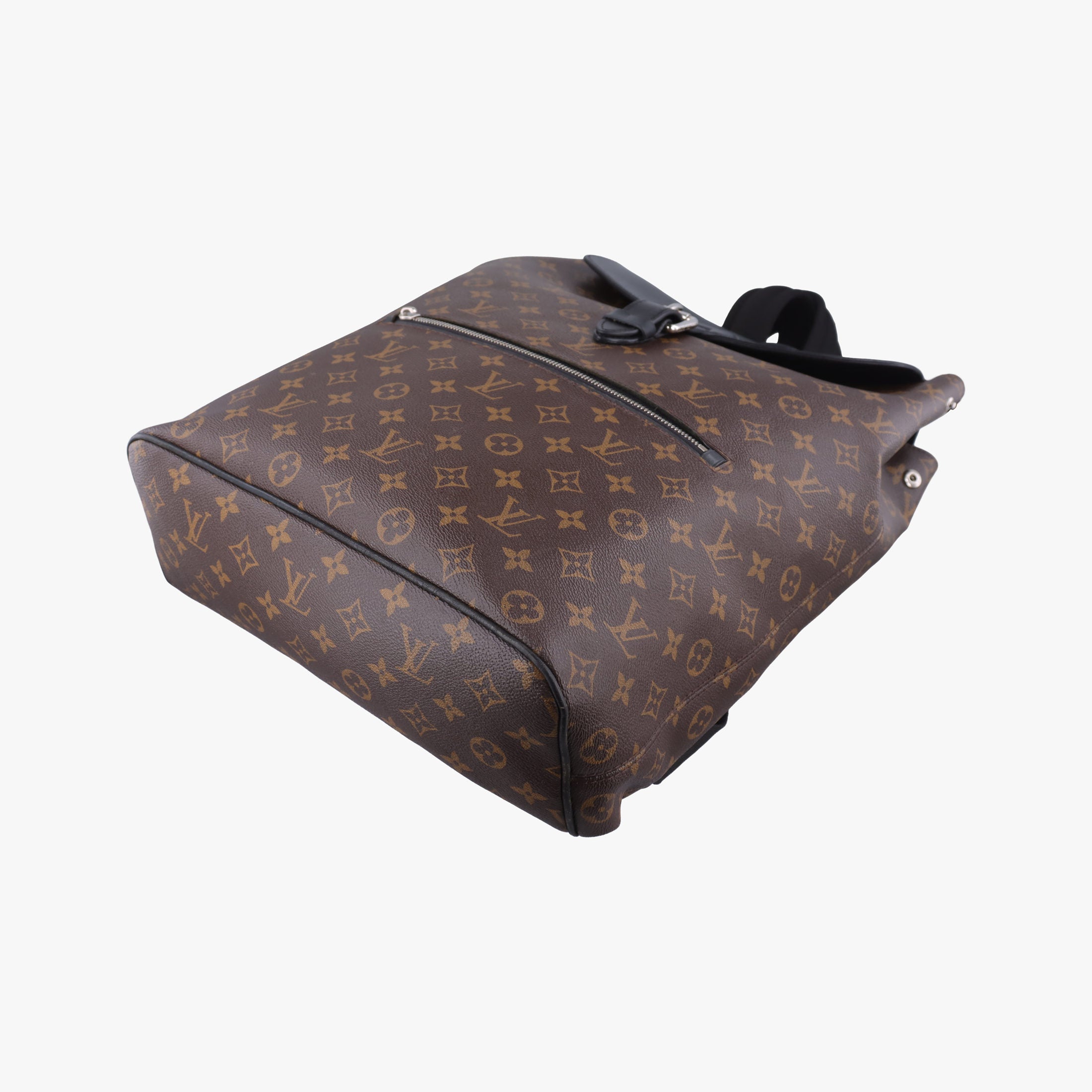 PALK Brown×black Monogram MACASSAR×calf leather M40637 SR2185パルク モノグラム/ブラウン×ブラック モノグラム マカサー×カーフレザー M40637 SR2185