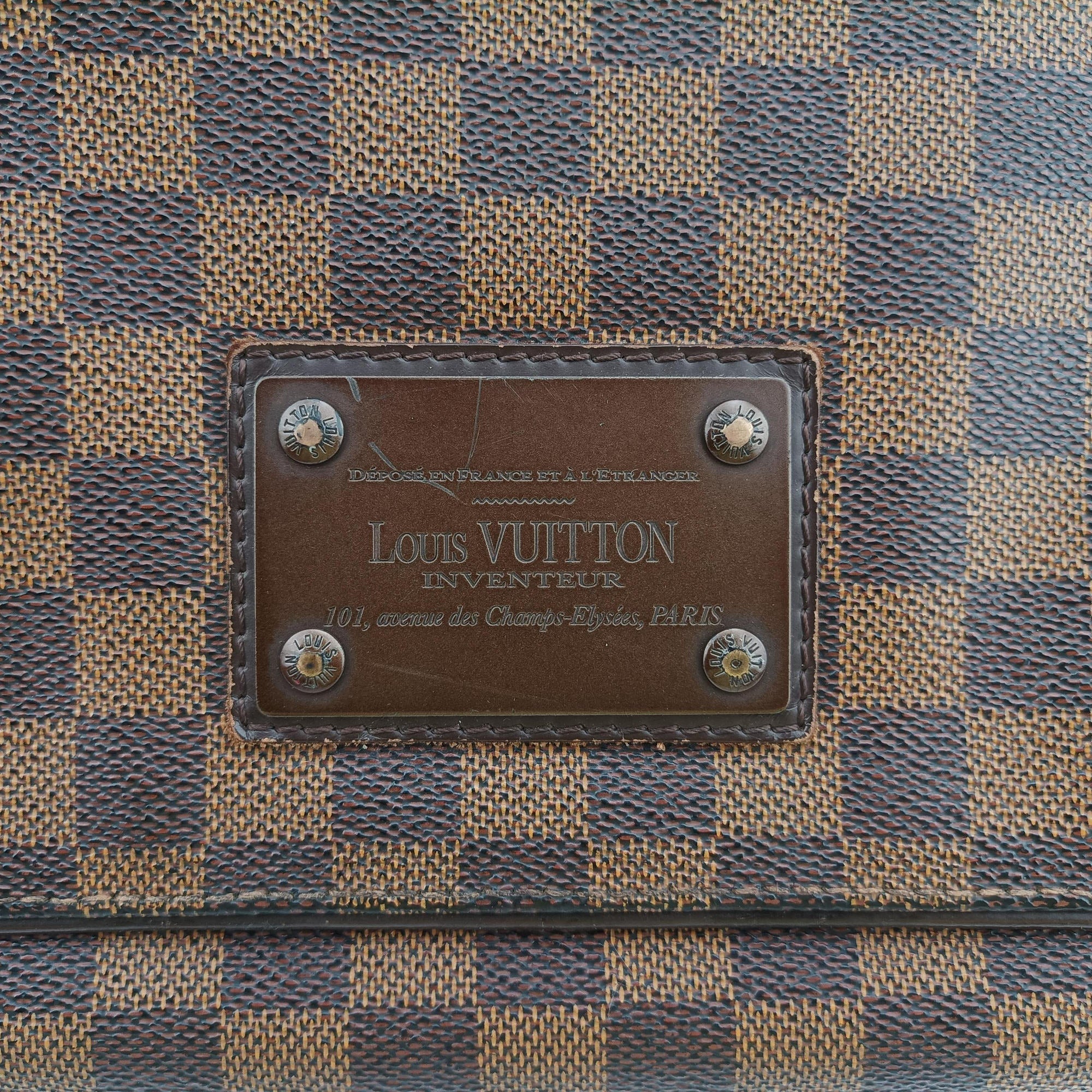 BROOKLYN MM EBENE Damier Canvas N51211 CA2101ブルックリンMM エベヌ ダミエキャンバス N51211 CA2101