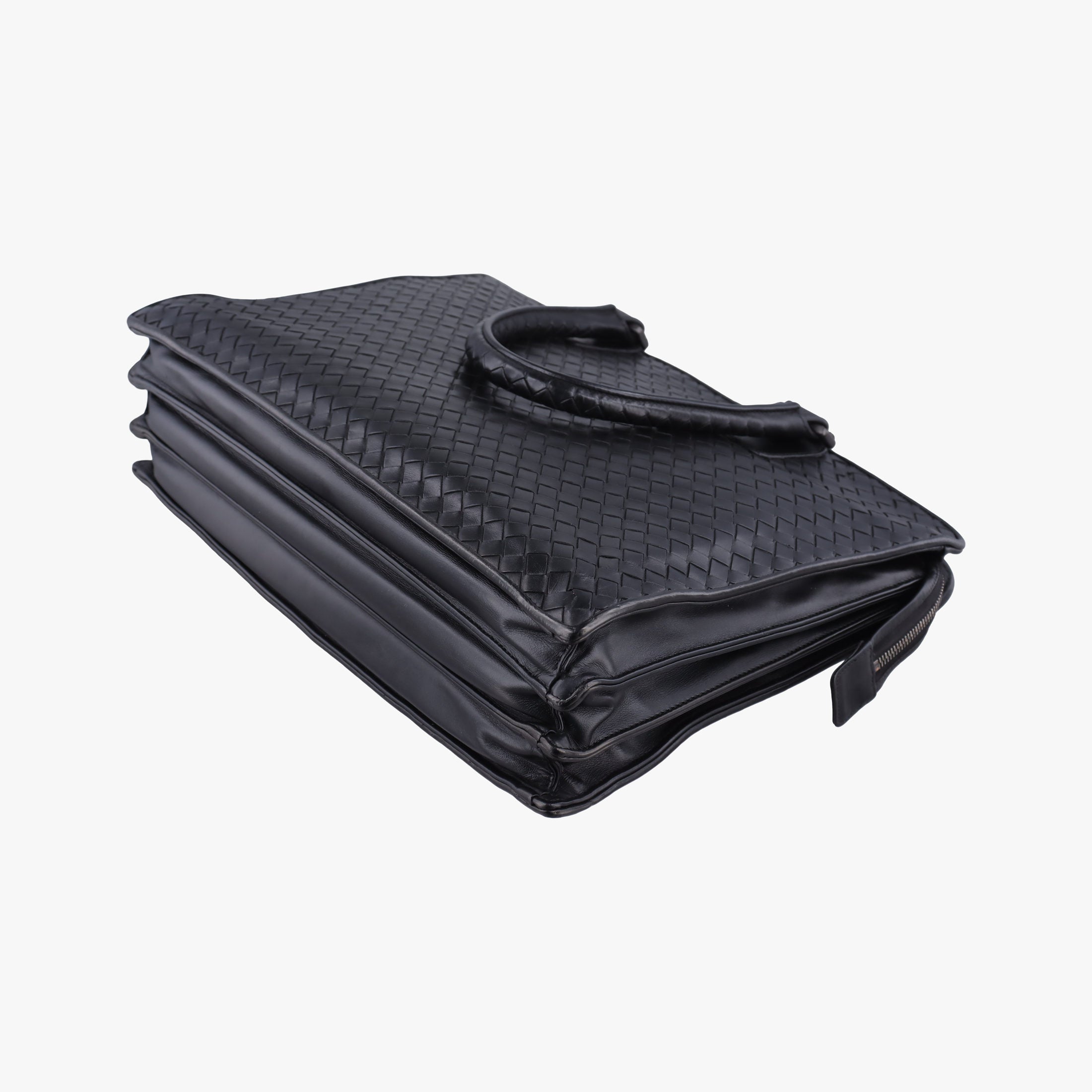 Intrecciato Black lambskin B03022448Uイントレチャート ブラック ラムスキン B03022448U