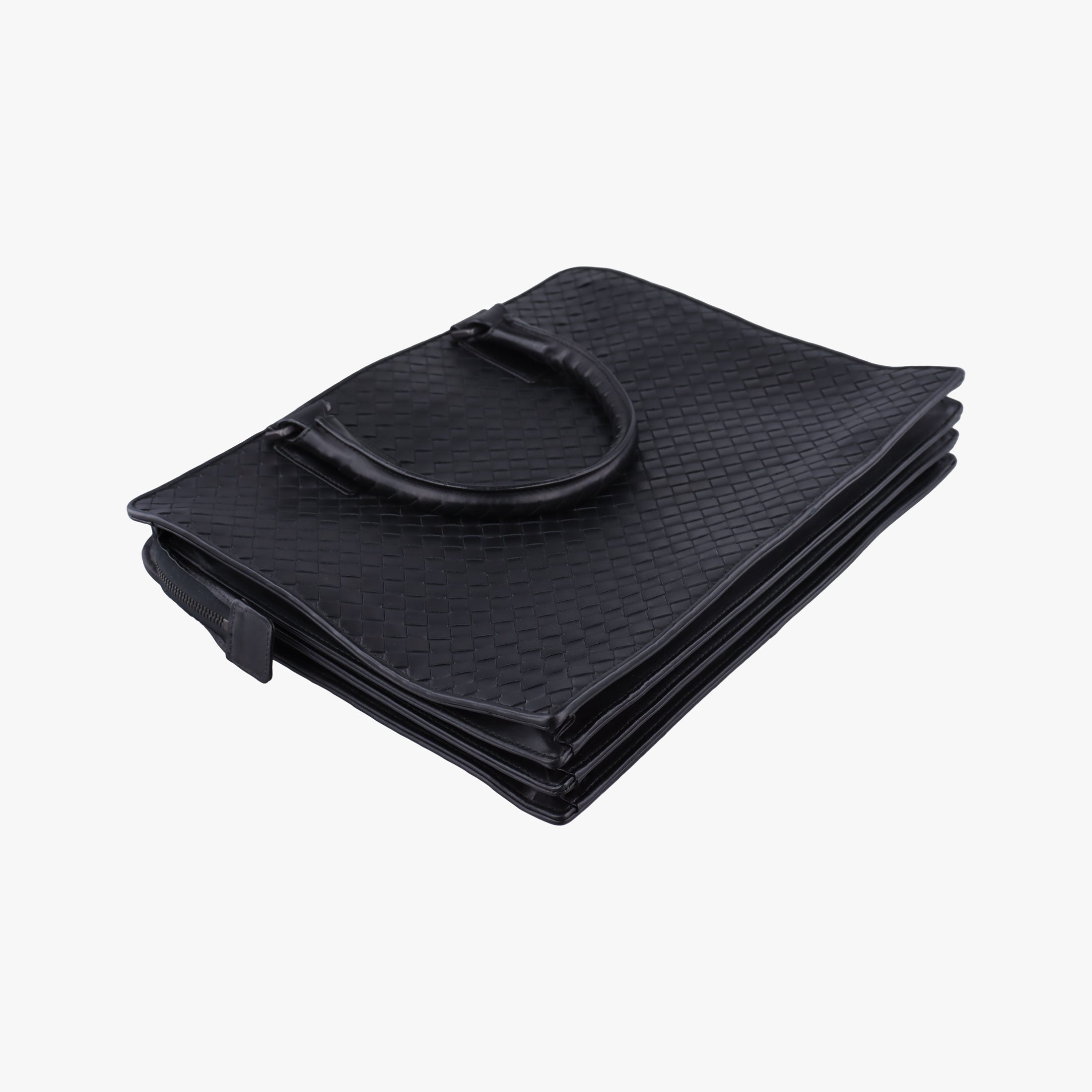 Intrecciato Black lambskin B00613120Nイントレチャート ブラック ラムスキン B00613120N
