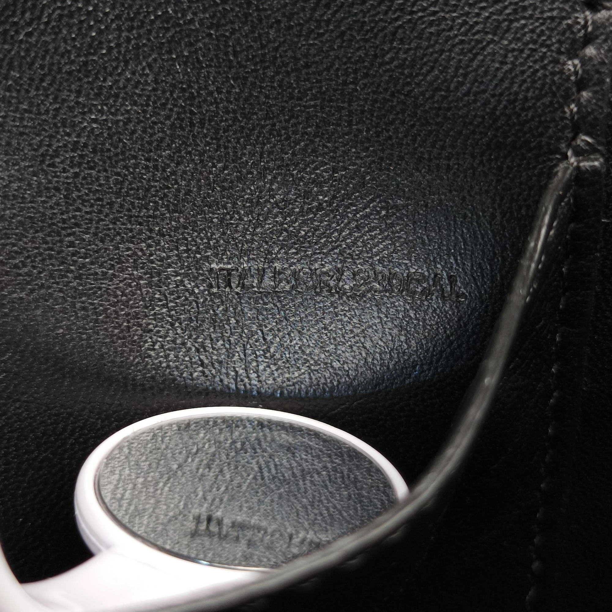 TB logo Black Leather ITALSRL239CALTBロゴ ブラック レザー ITALSRL239CAL