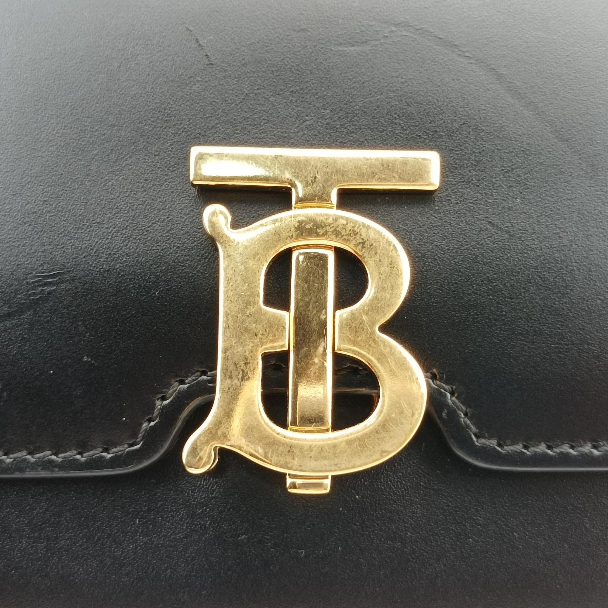 TB logo Black Leather ITALSRL239CALTBロゴ ブラック レザー ITALSRL239CAL