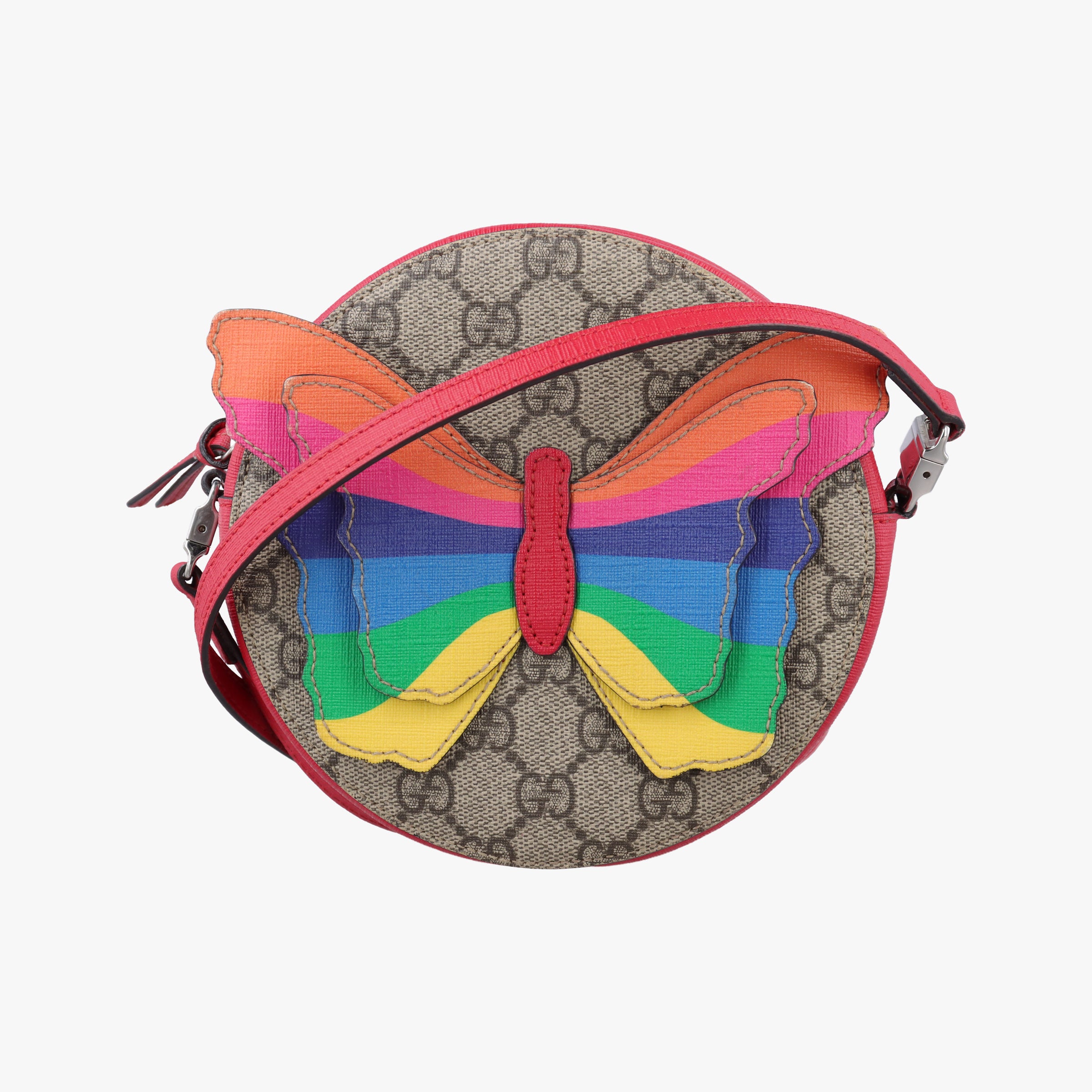 Rainbow Butterfly Multicolour PVC coated canvas 552526 A028109985レインボーバタフライ マルチカラー PVCコーティングキャンバス 552526 A028109985