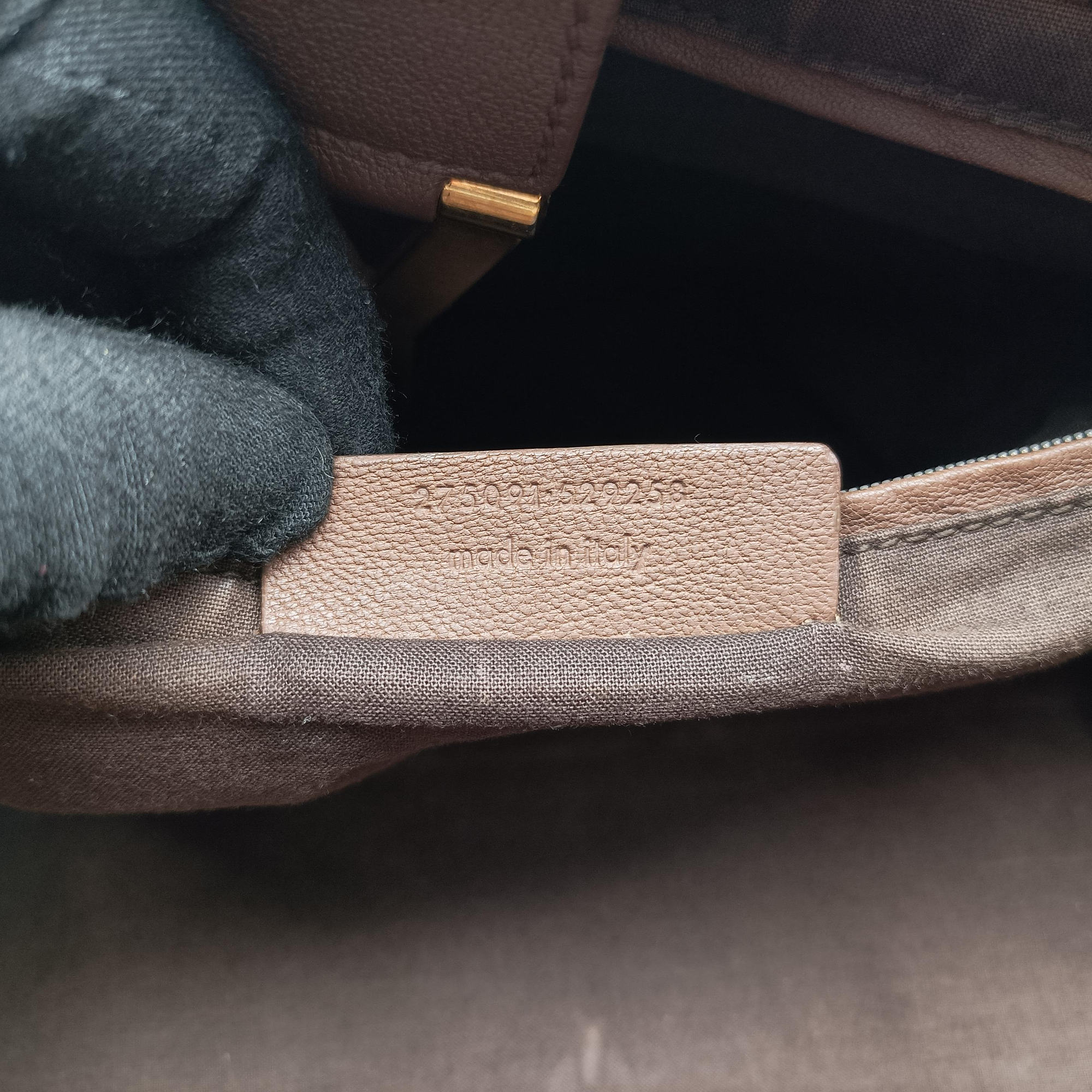 Y LIGNE Petit Cabas Brown Leather 275091 275091.529258カバス ブラウン レザー 275091 275091.529258