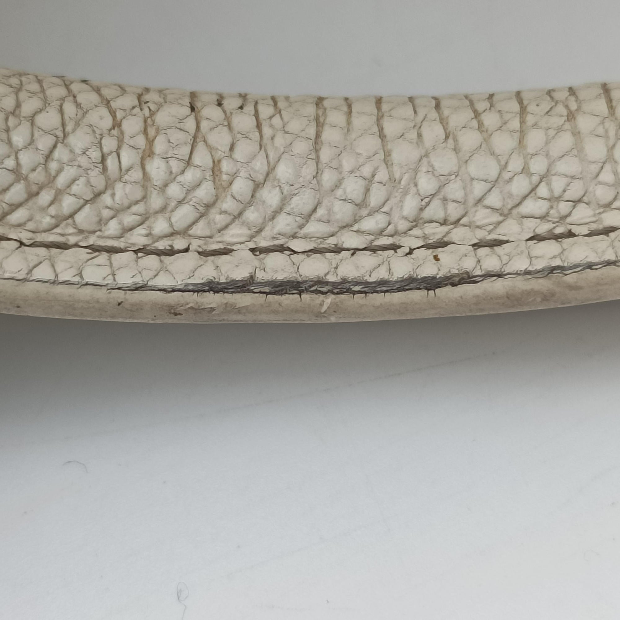 Senda White Leather センダ ホワイト レザー