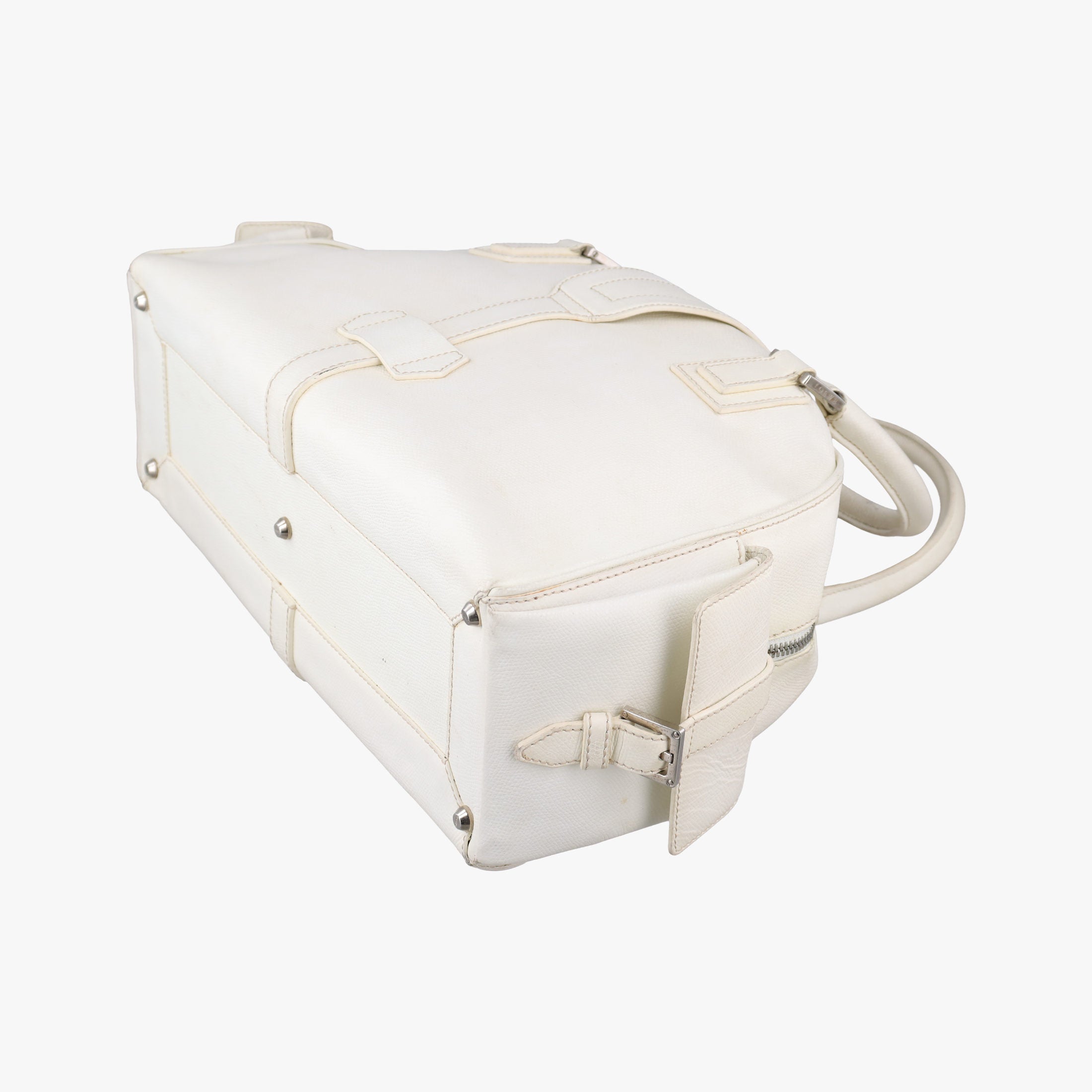 Senda White Leather センダ ホワイト レザー