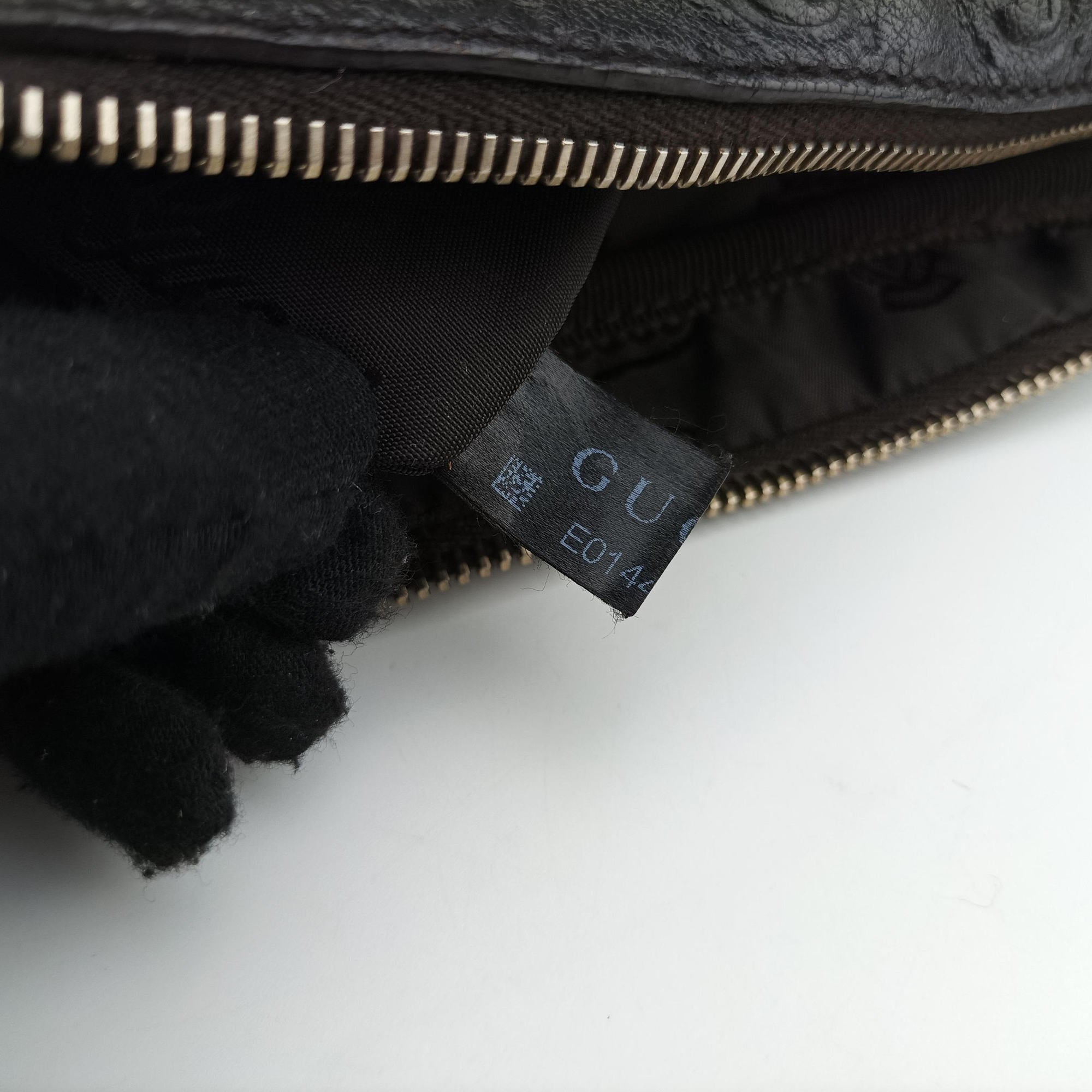 Guccissima Black Leather 208463 E014447351グッチシマ ブラック レザー 208463 E014447351